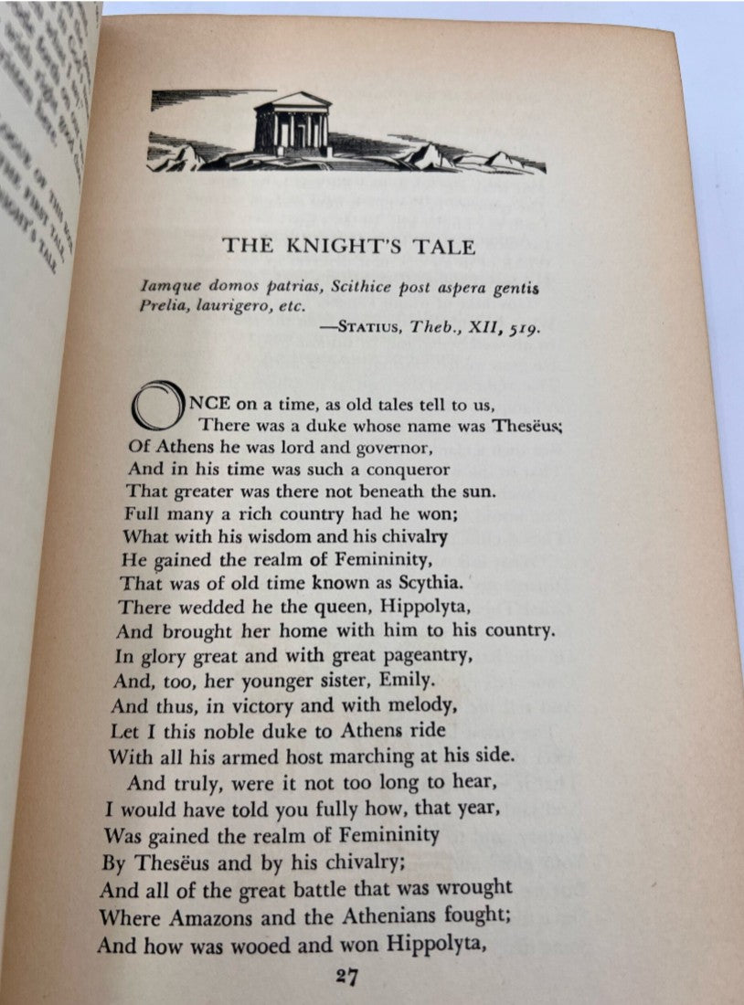 Vintage Canterbury Tales, 1934