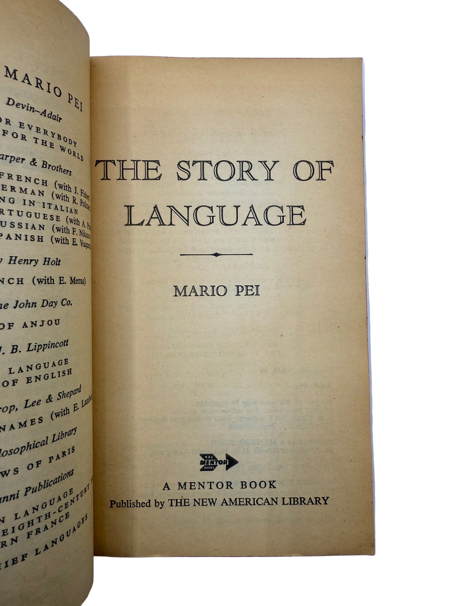The Story of Language, 1960