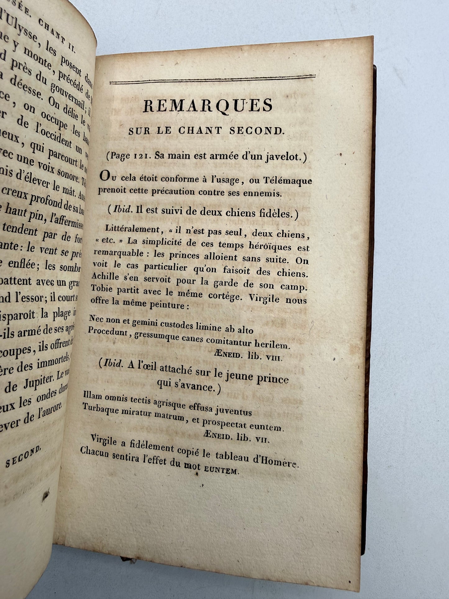 Homer’s Odyssey & Remarks, Vol 1, French