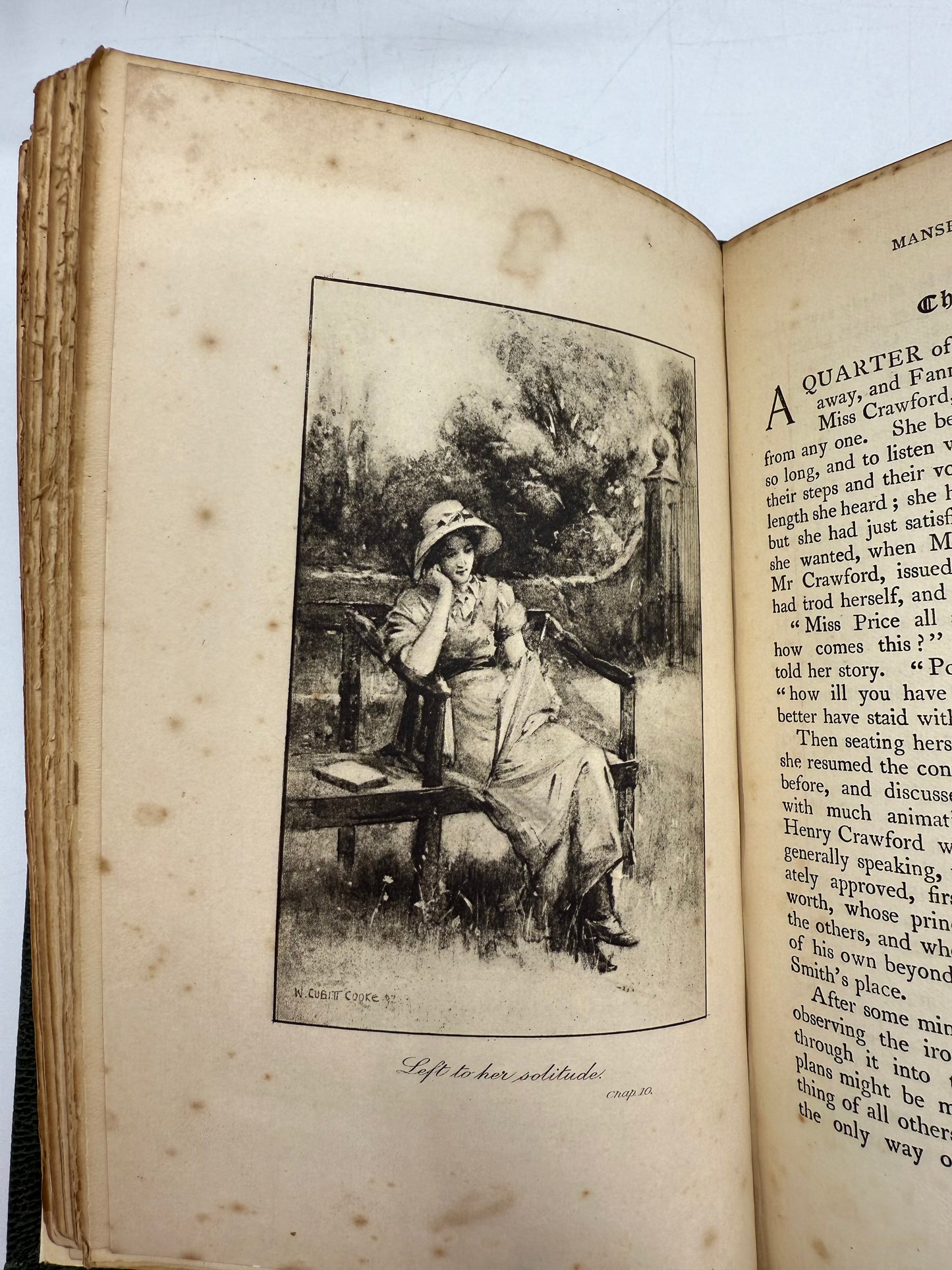 Jane Austen's Mansfield Park, Antique Edition