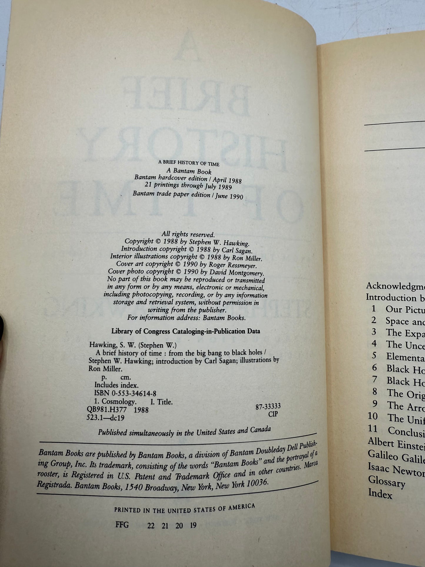 Stephen Hawking’s A Brief History of Time