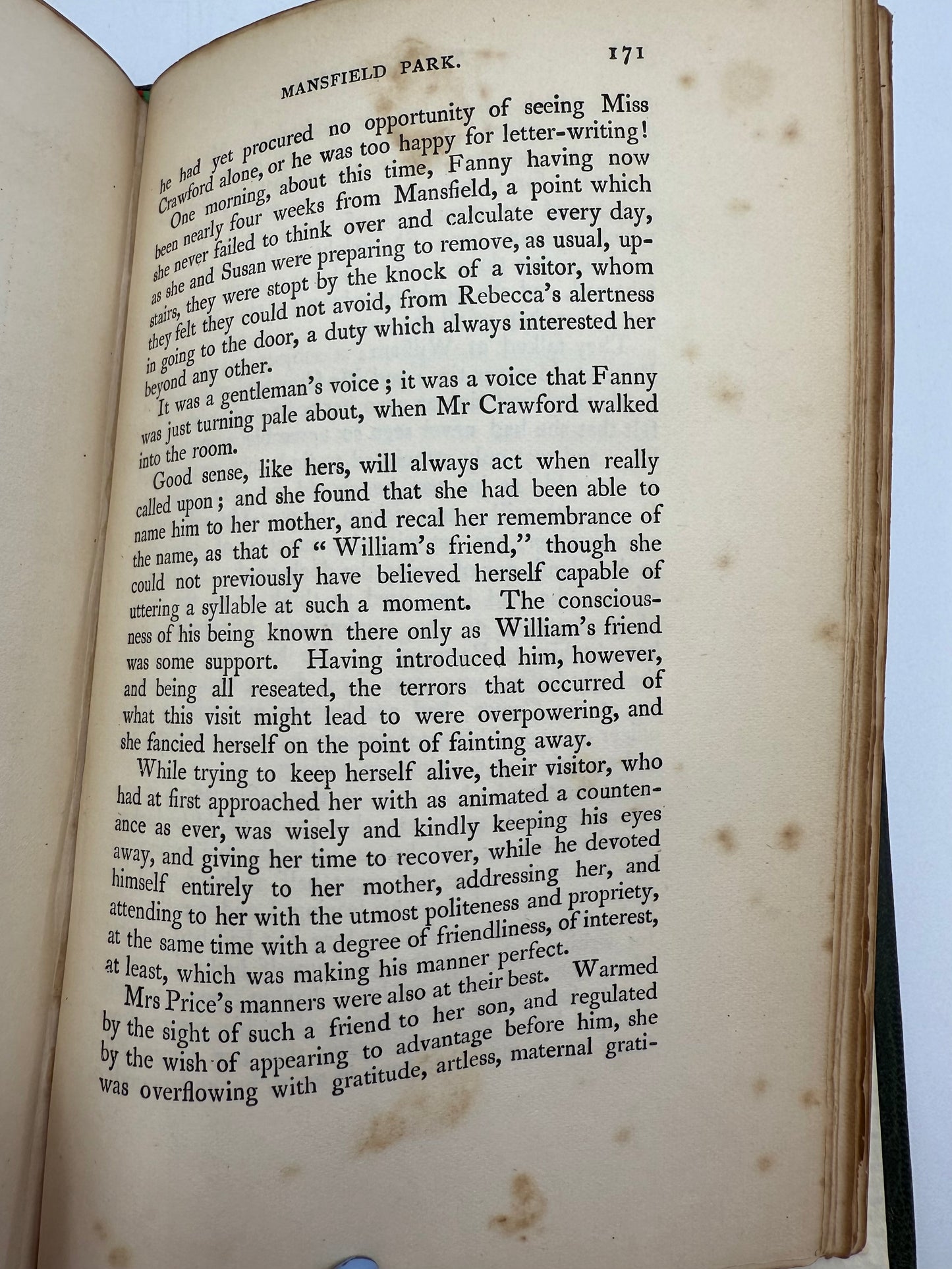 Jane Austen's Mansfield Park, Antique Edition