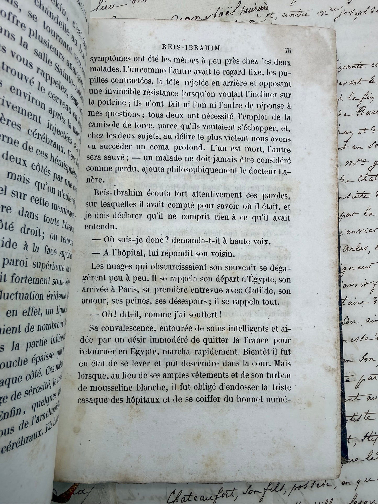 The Six Adventures, 1857, French