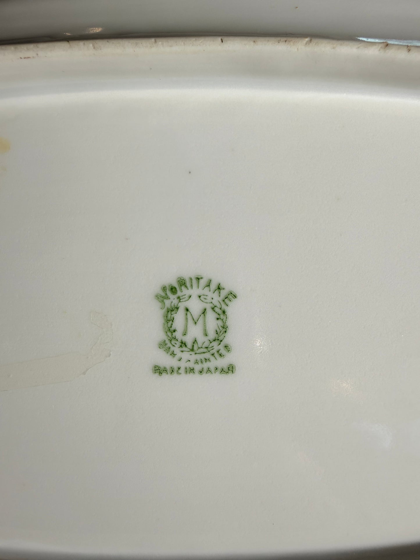 Noritake Serving Dish with Pink Flowers