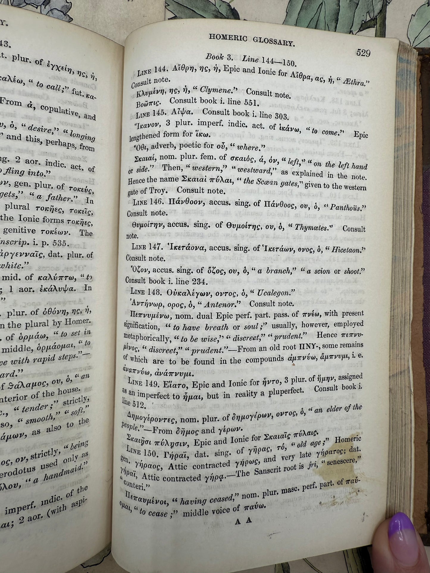 Homer’s Iliad, First Three Books, 1852