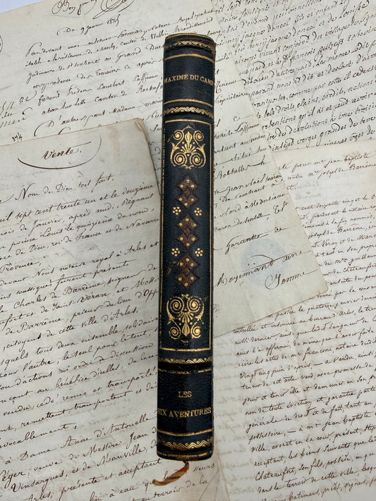 The Six Adventures, 1857, French