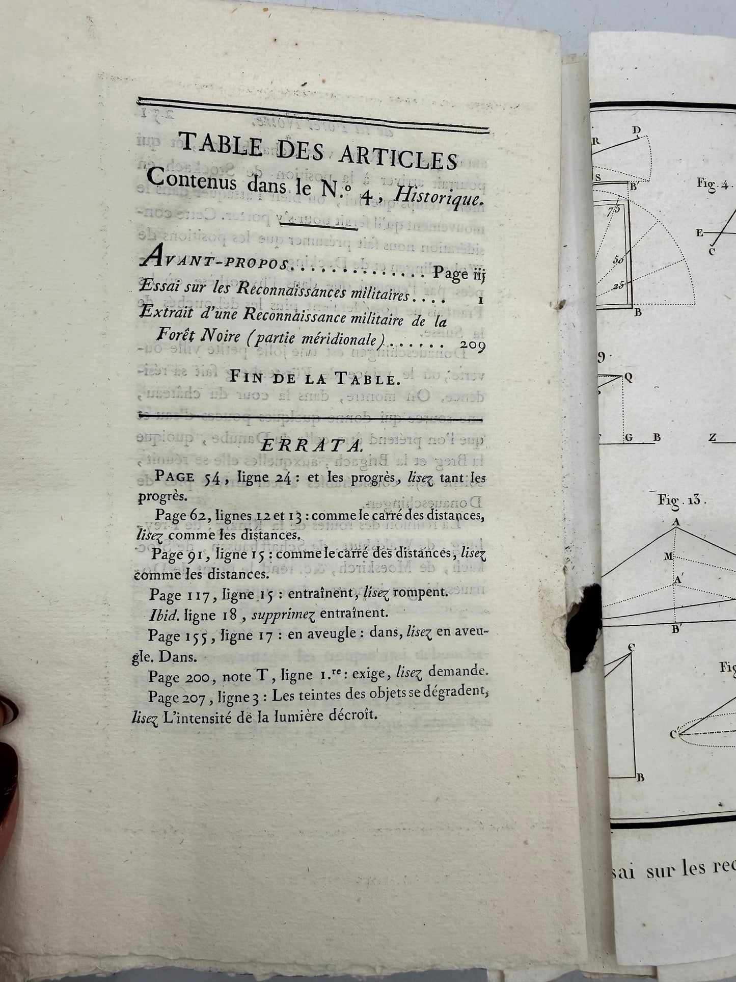 Topographical & Military Memorial, French, No 4