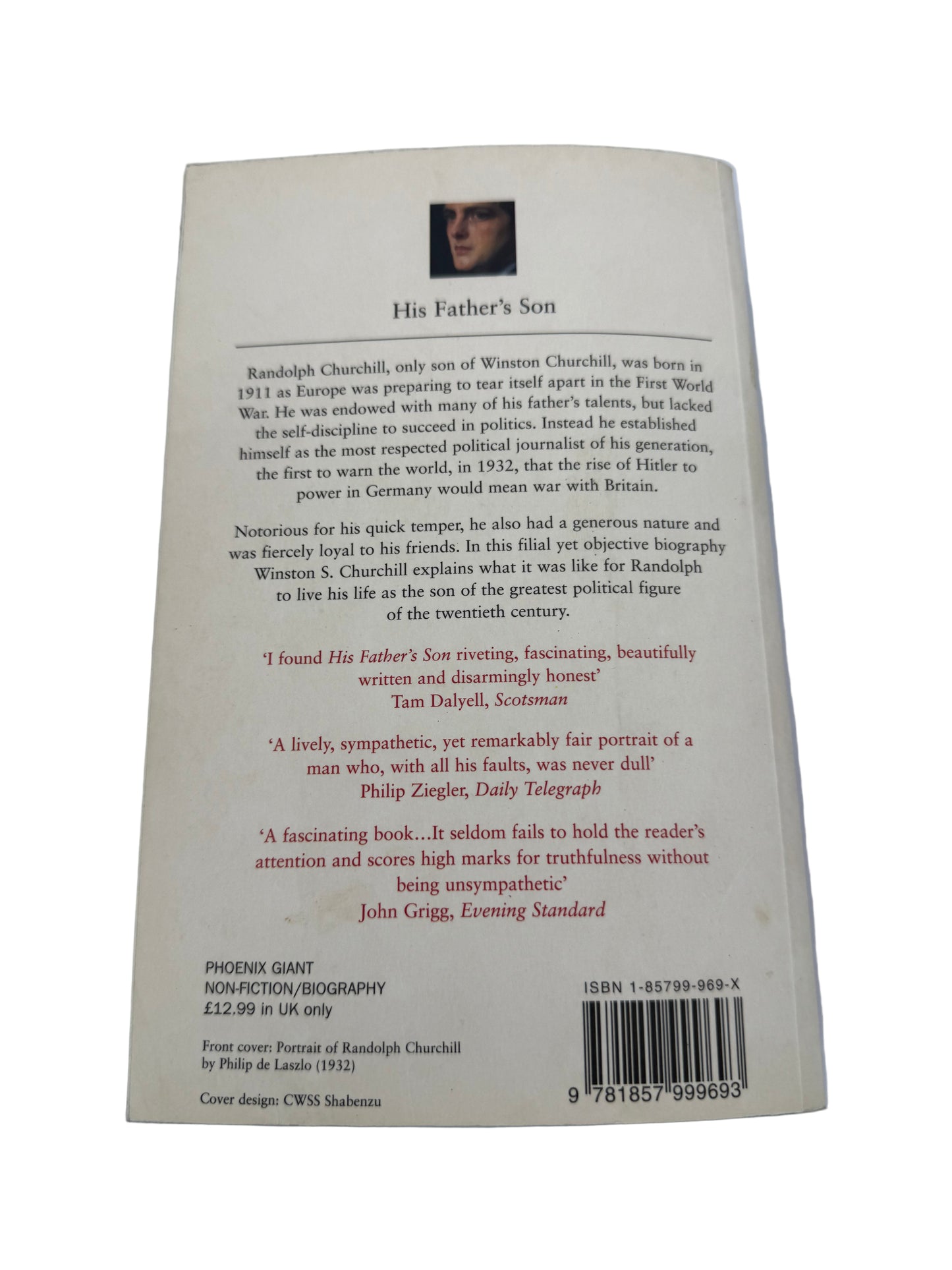 Life of Randolph Churchill, 1996