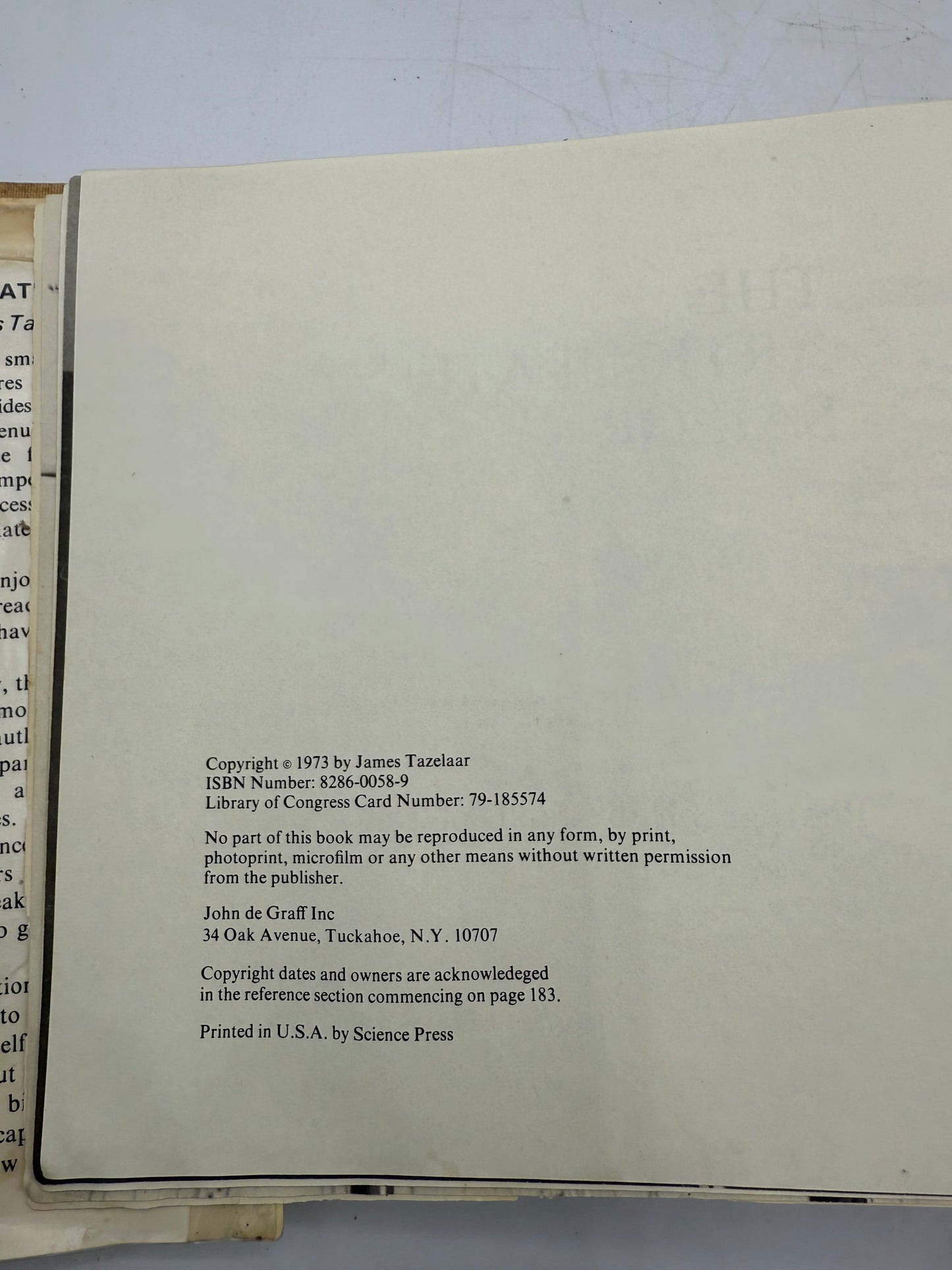 The Articulate Sailor by James Tazelaar, 1973