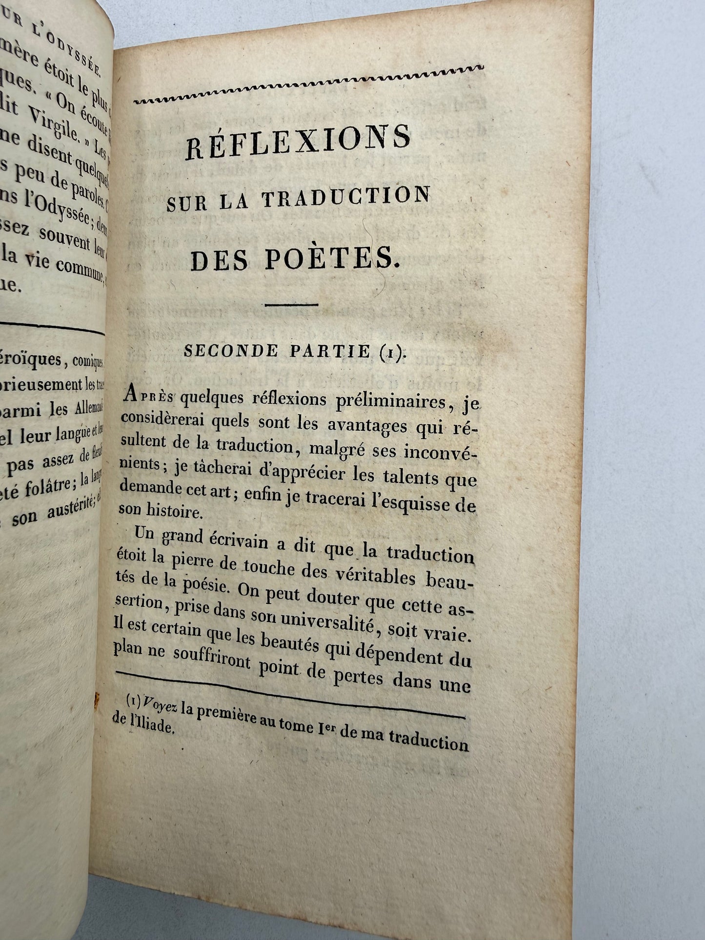 Homer’s Odyssey & Remarks, Vol 1, French