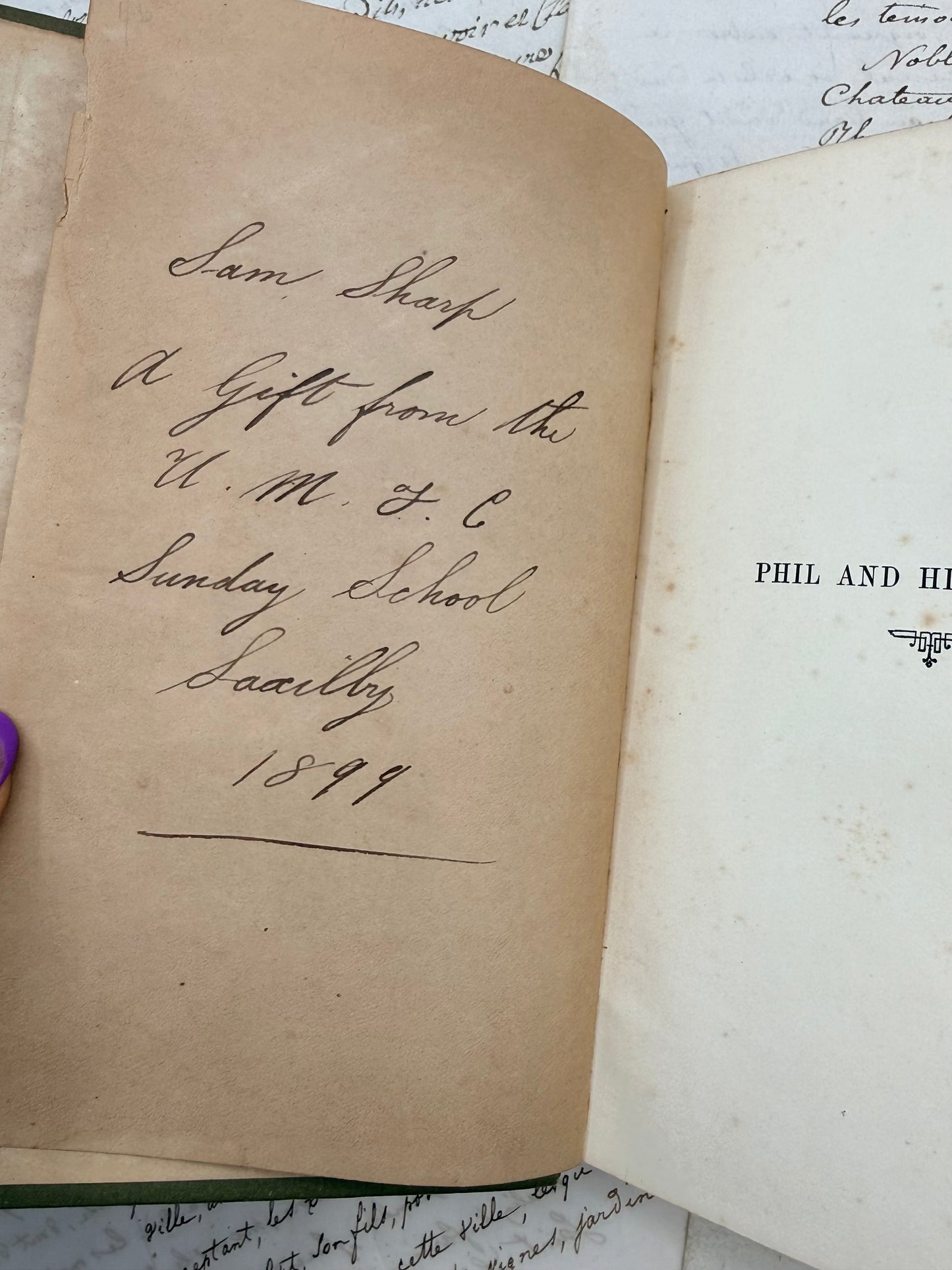 Phil and His Father by Ismay Thorn, 1900