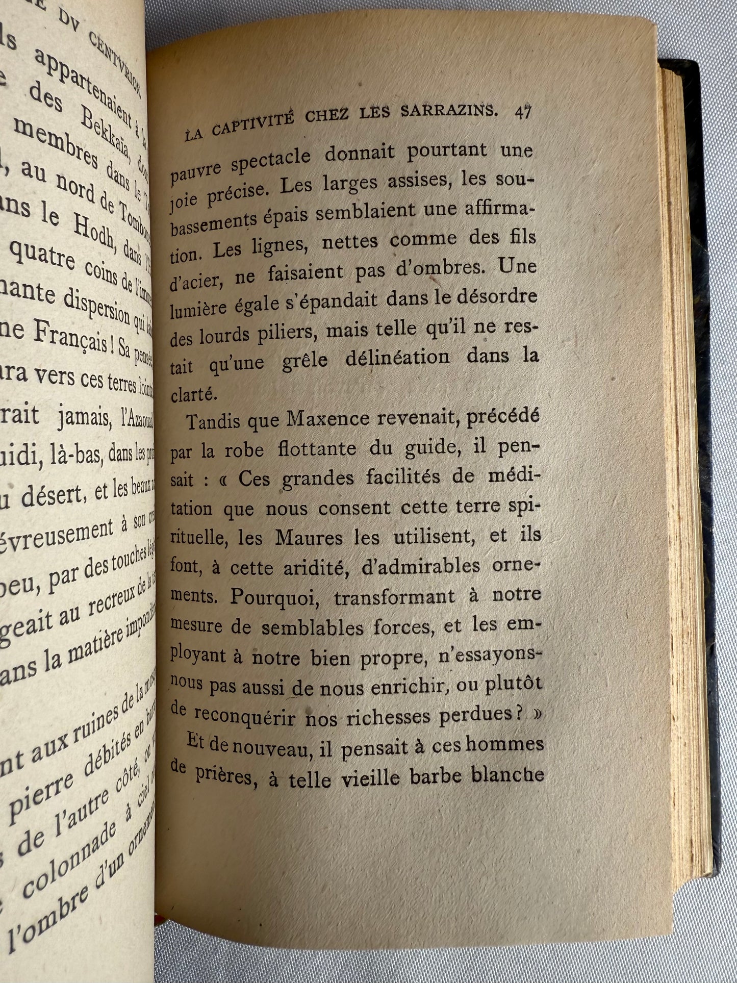 The Centurion’s Journey, 1945, French Dark Leather Book
