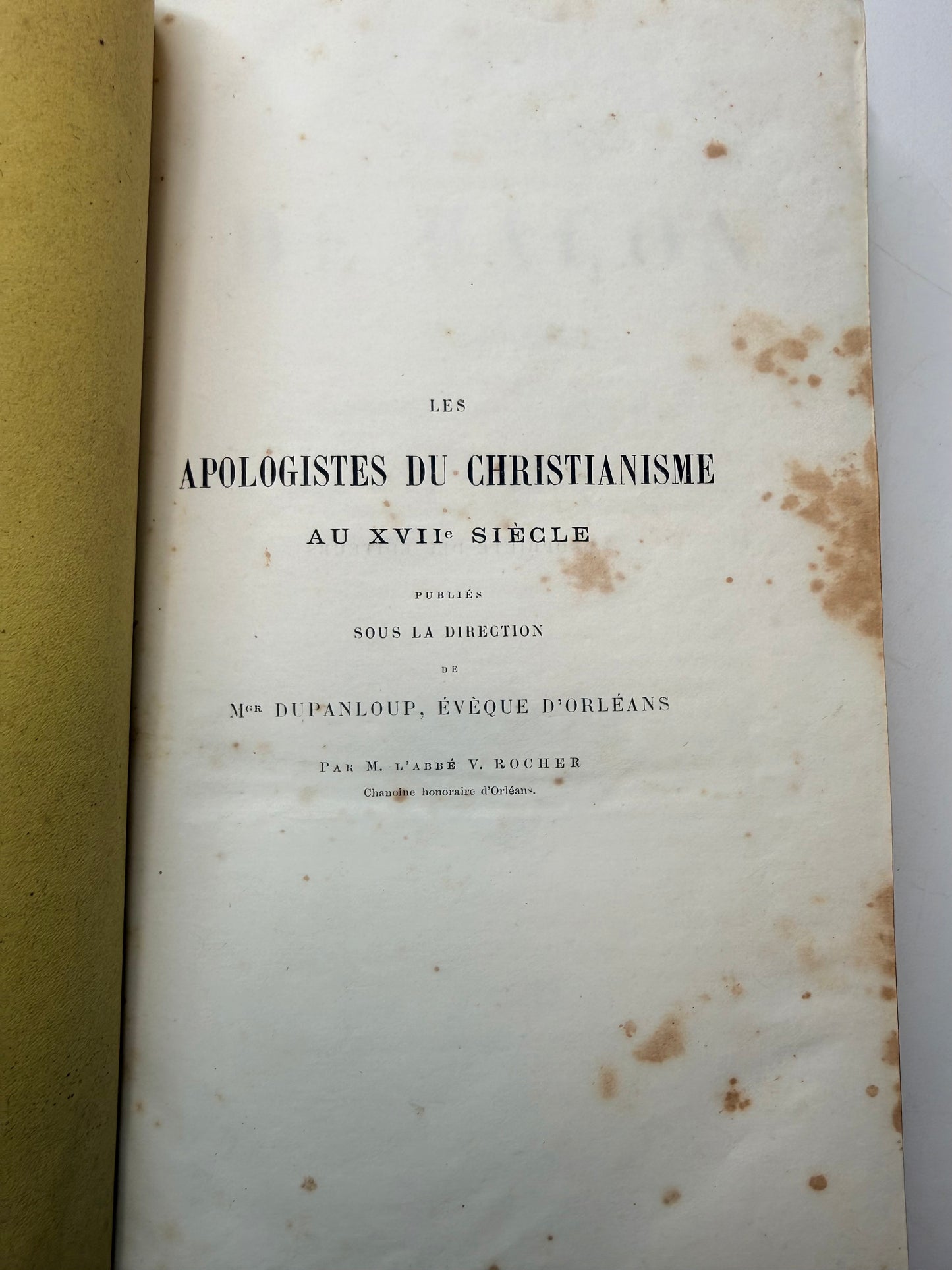 Thoughts of Bacon, Kepler, Newton and Euler, 1870, French Cartonnage Book