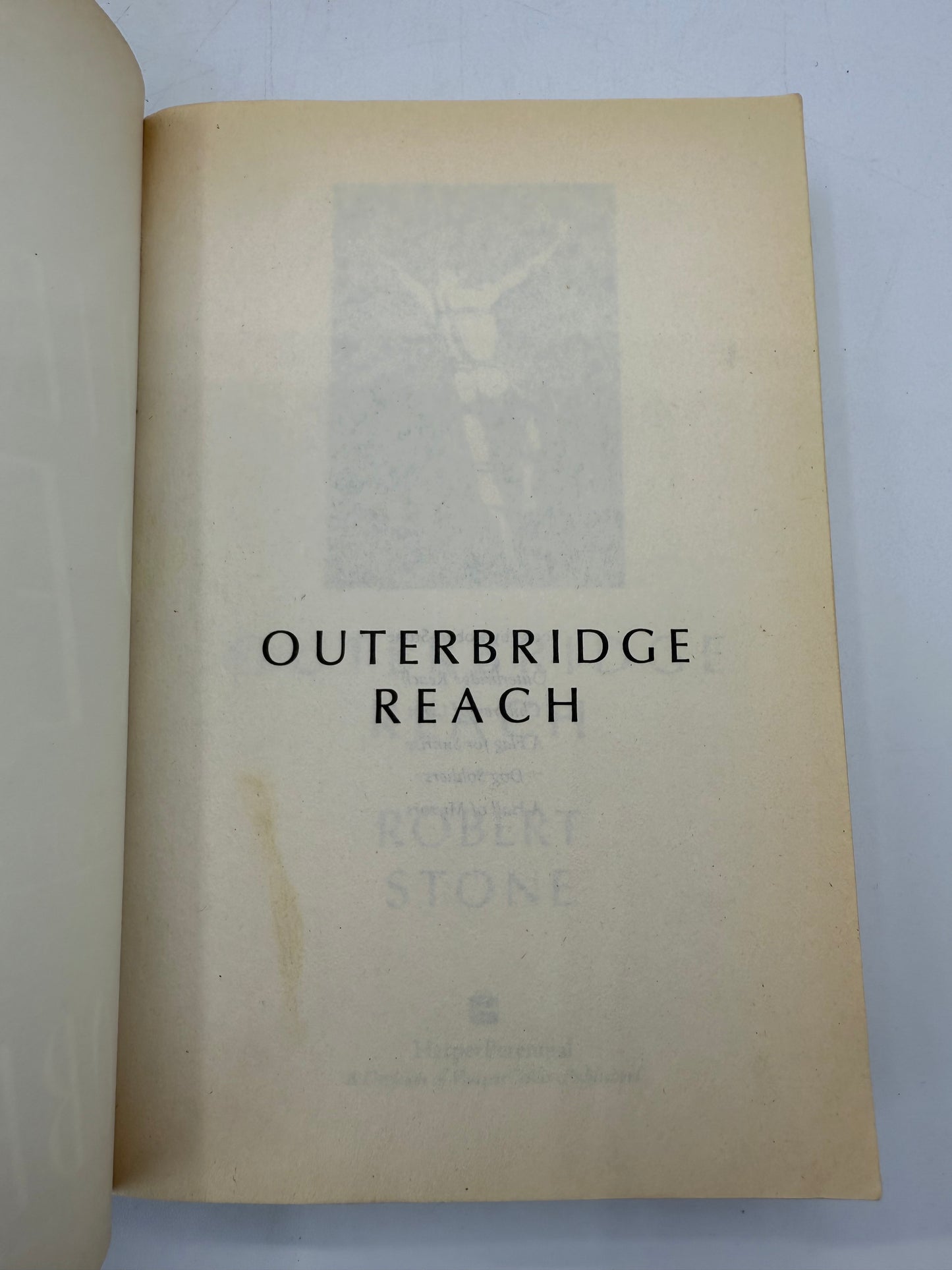 Outerbridge Reach by Robert Stone, 1993