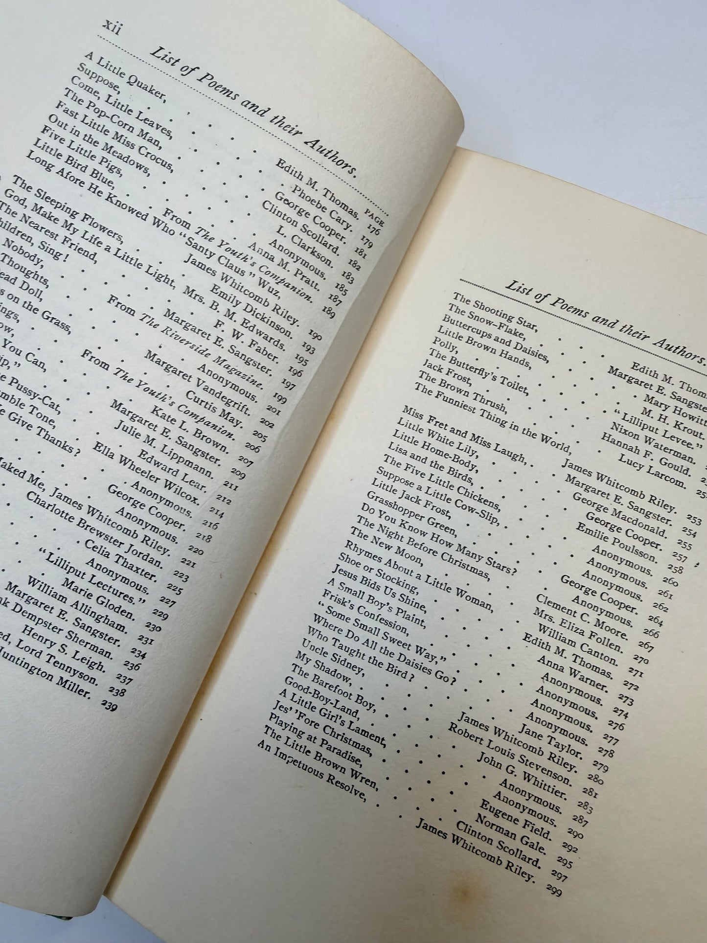 Mother Song and Child Song, Floral Book, 1898