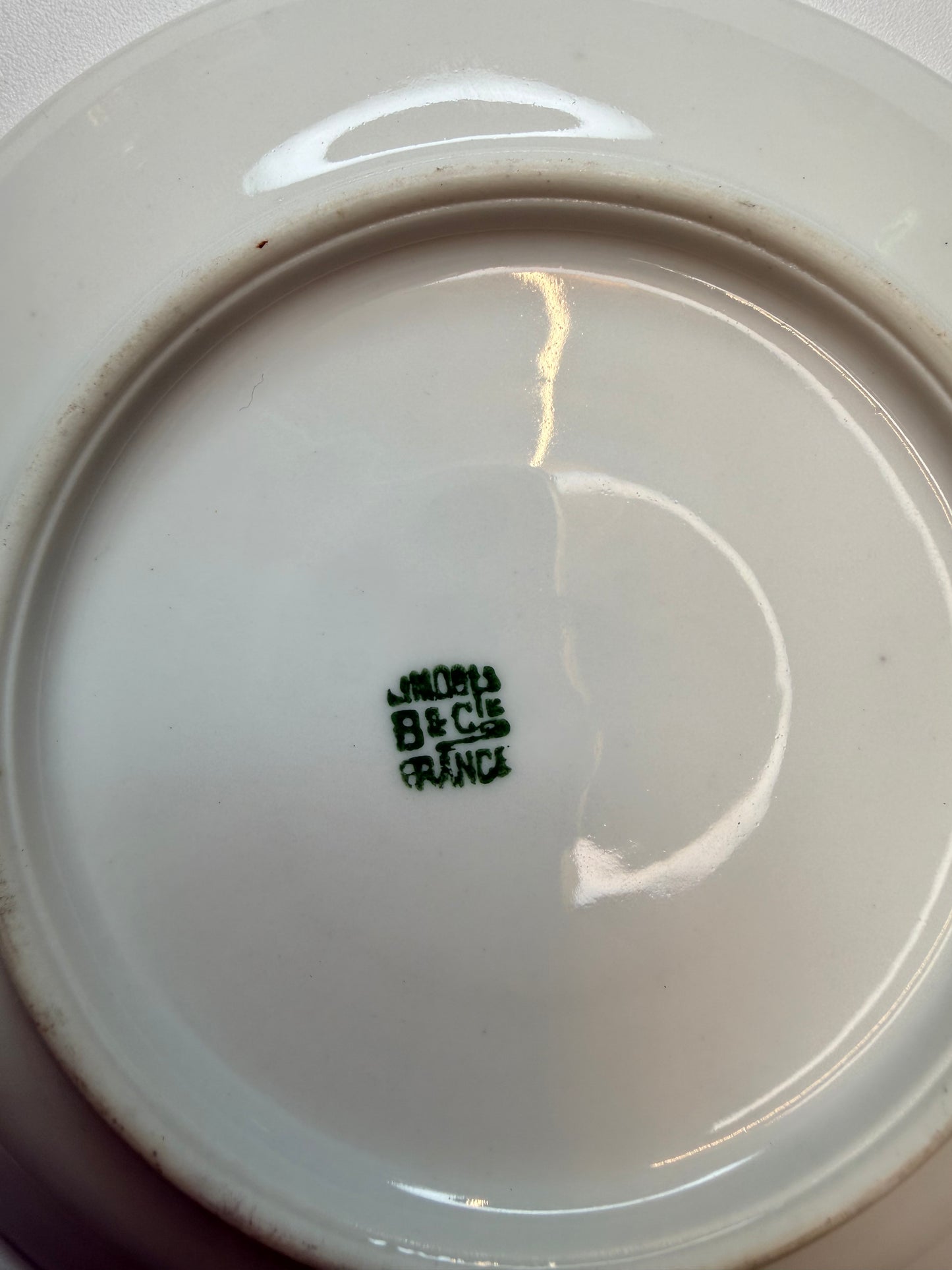 Limoges B & Cie Pink Floral Small Plate