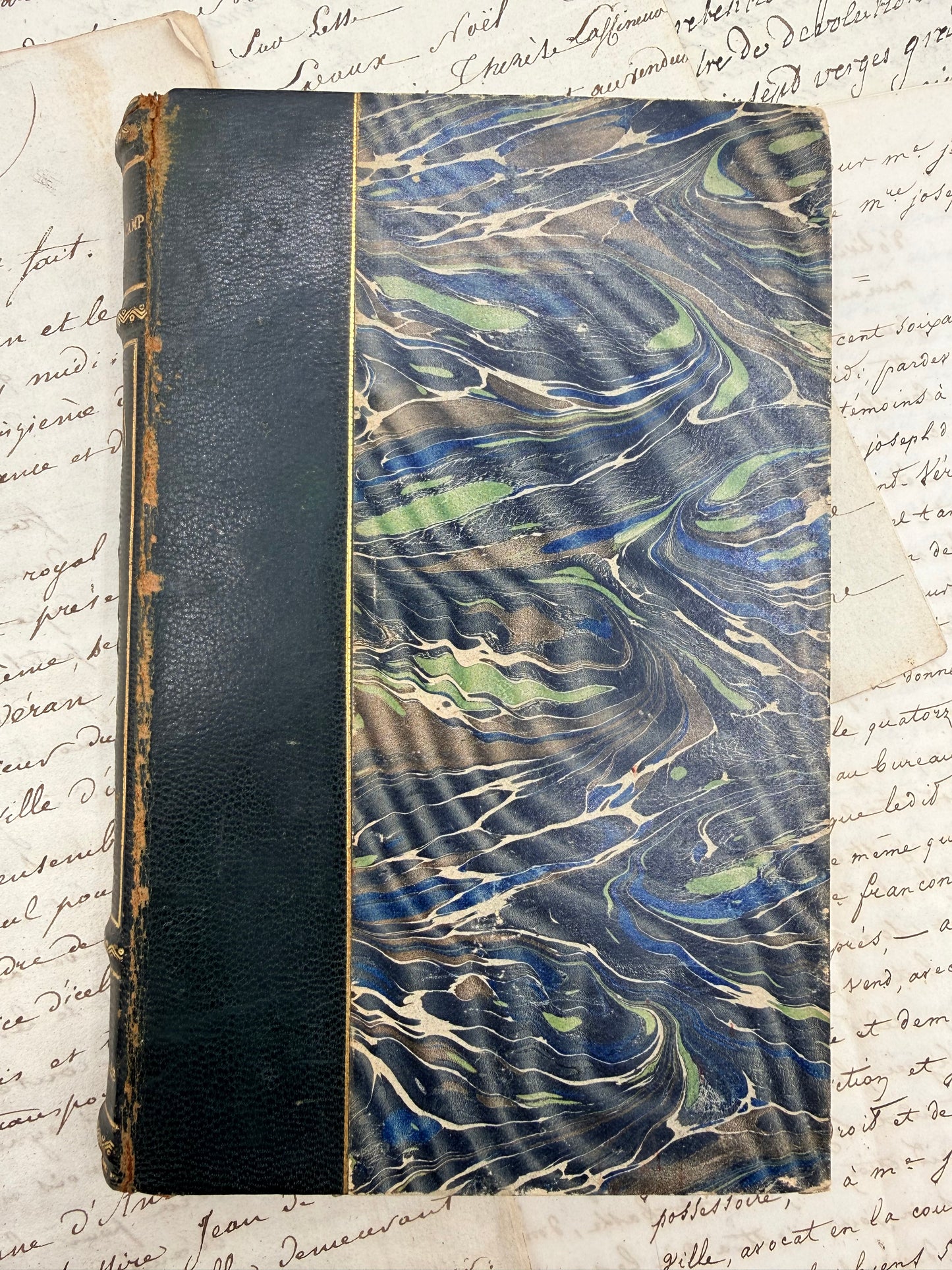 The Six Adventures, 1857, French