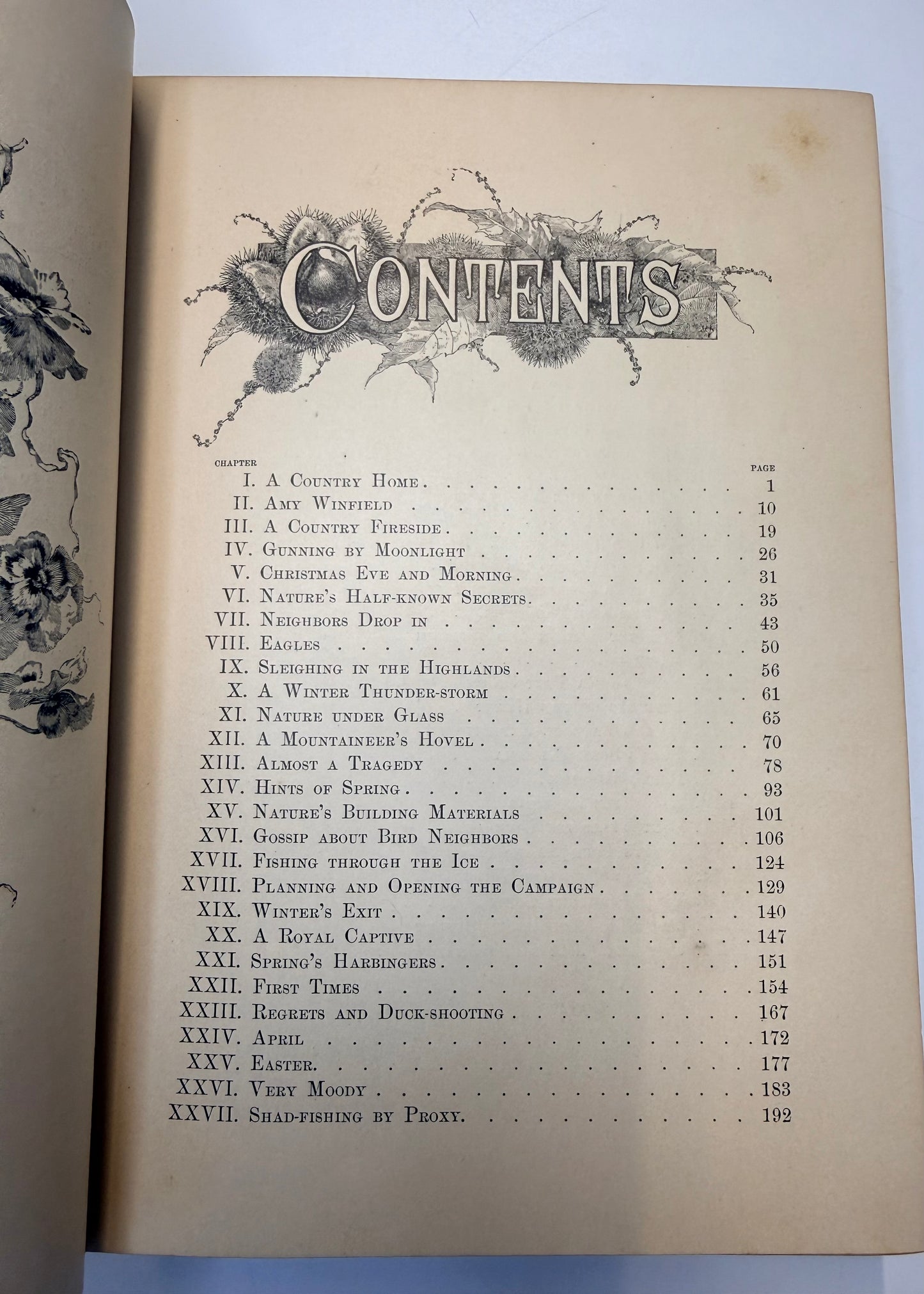 Nature’s Serial Story, 1885