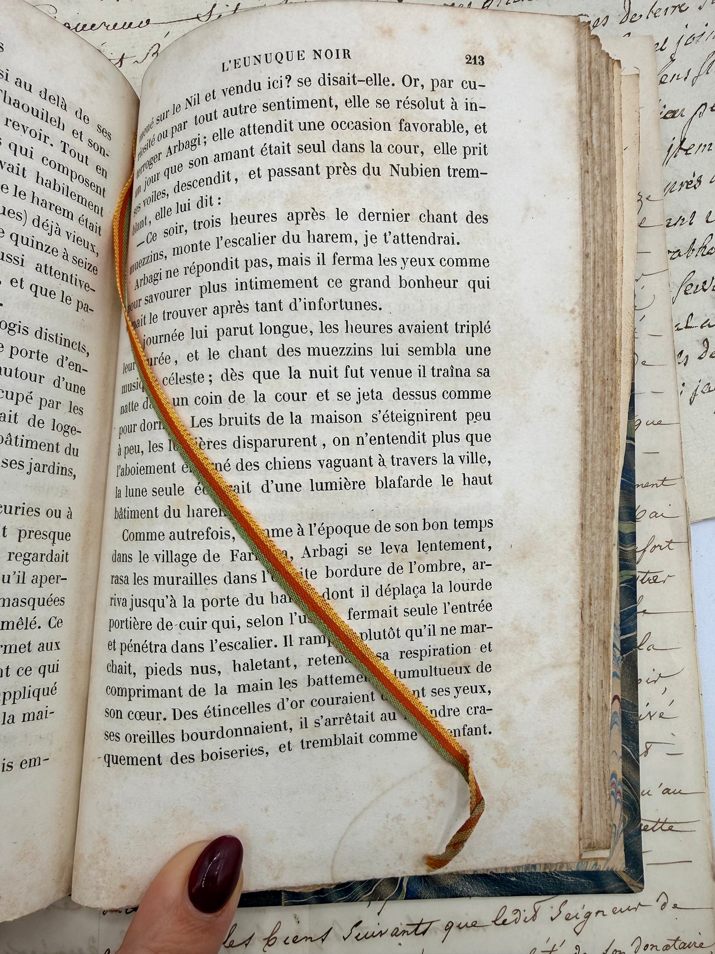 The Six Adventures, 1857, French