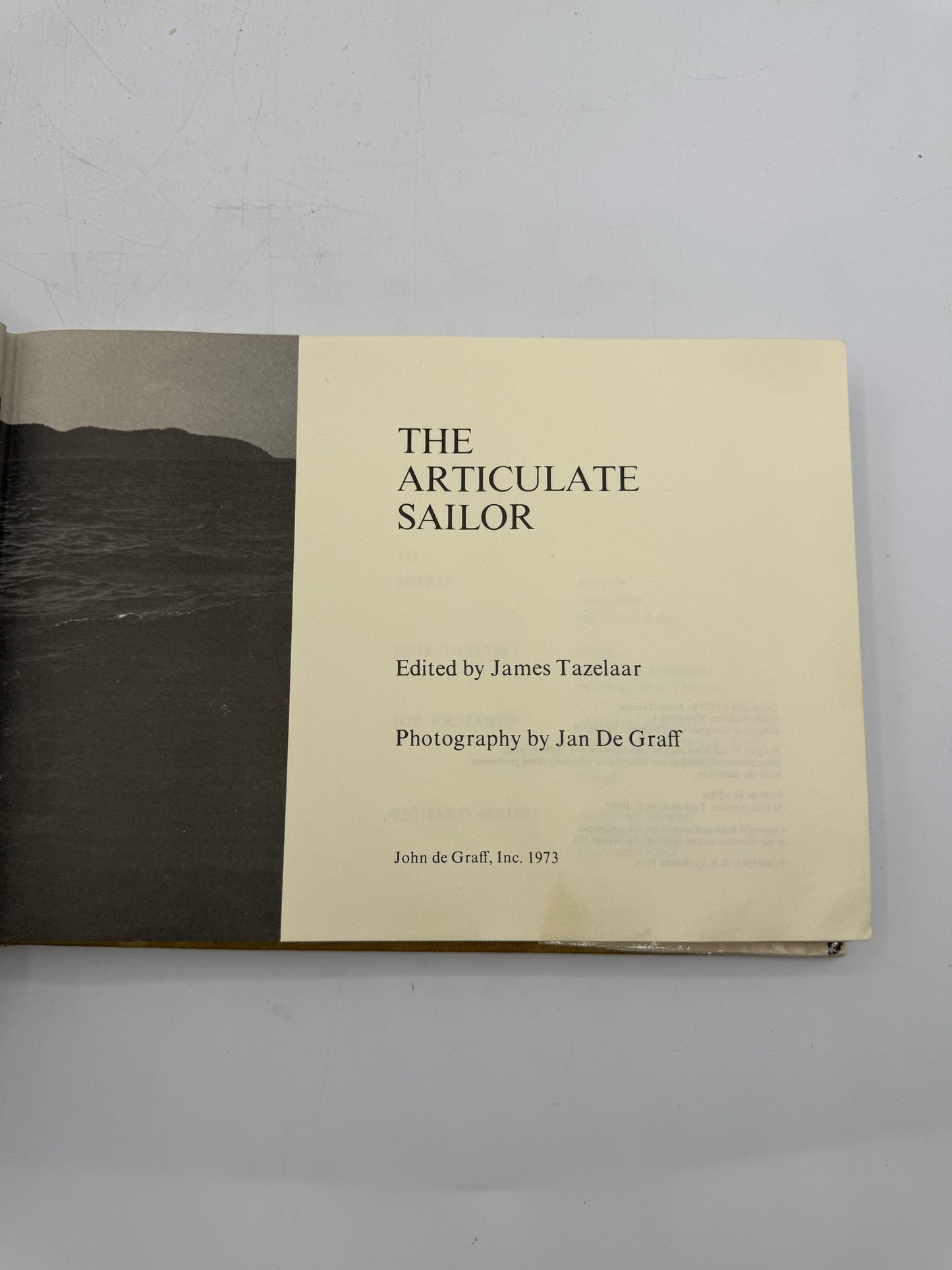 The Articulate Sailor by James Tazelaar, 1973