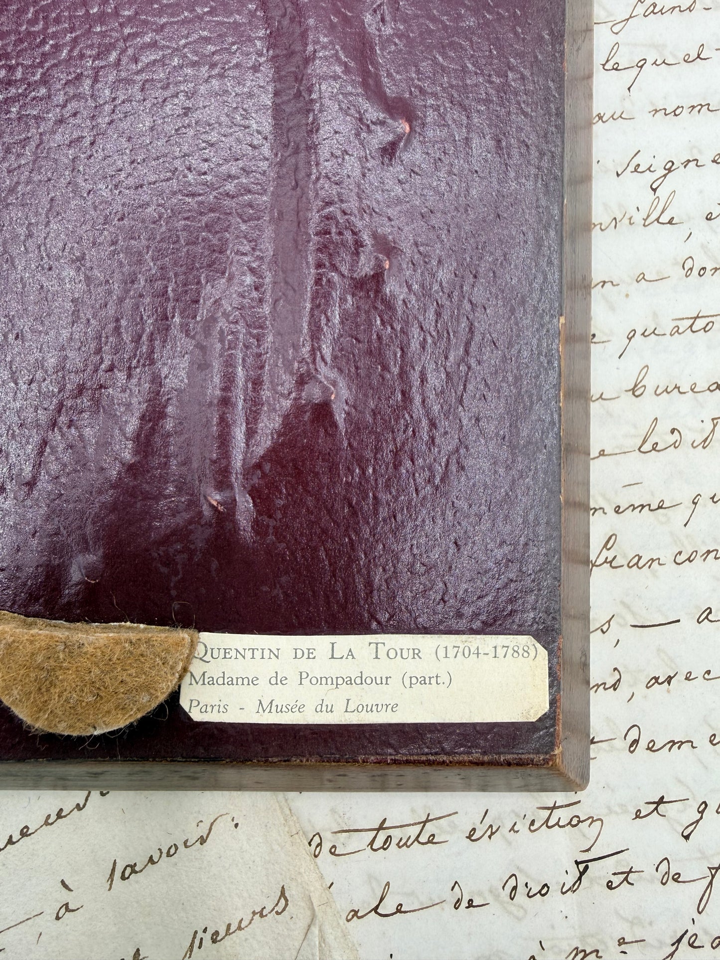 French Miniature Portrait Print, Madame de Pompadour