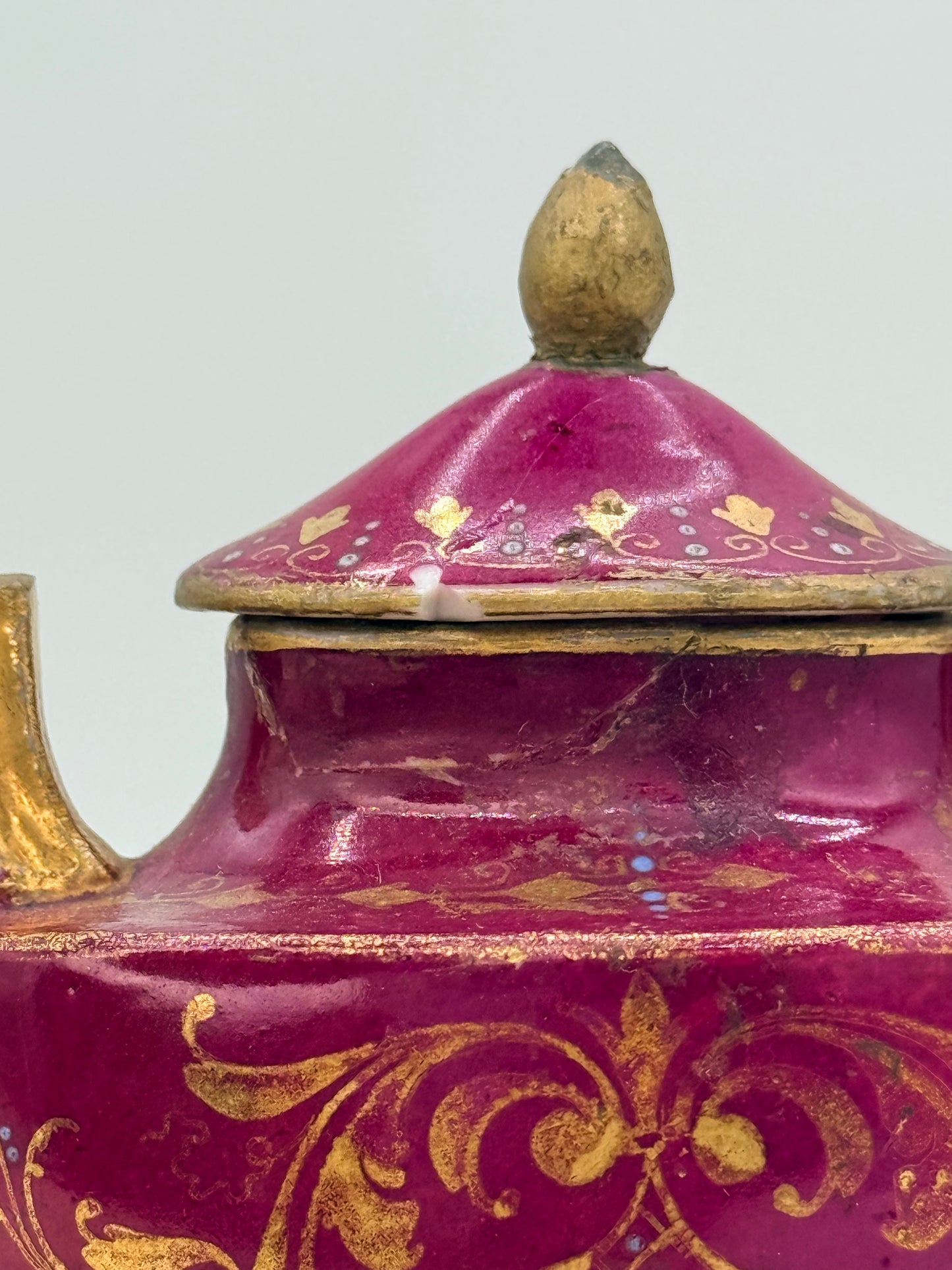 299- Ackermann & Fritze Small Urn, Royal Vienna Style