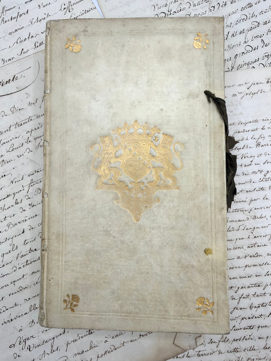 Aesop’s Fables, Vellum Binding, 1778, Latin