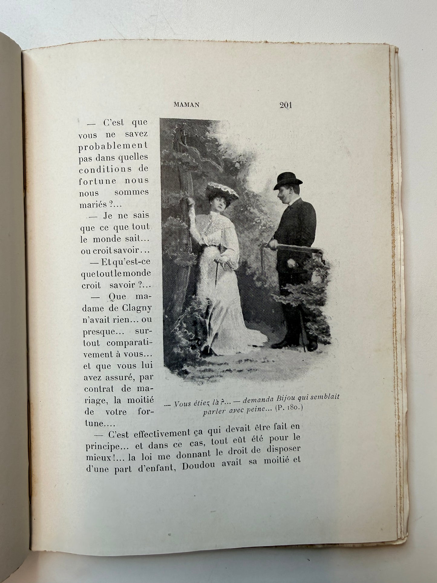 Maman or "Mom", an unpublished French novel