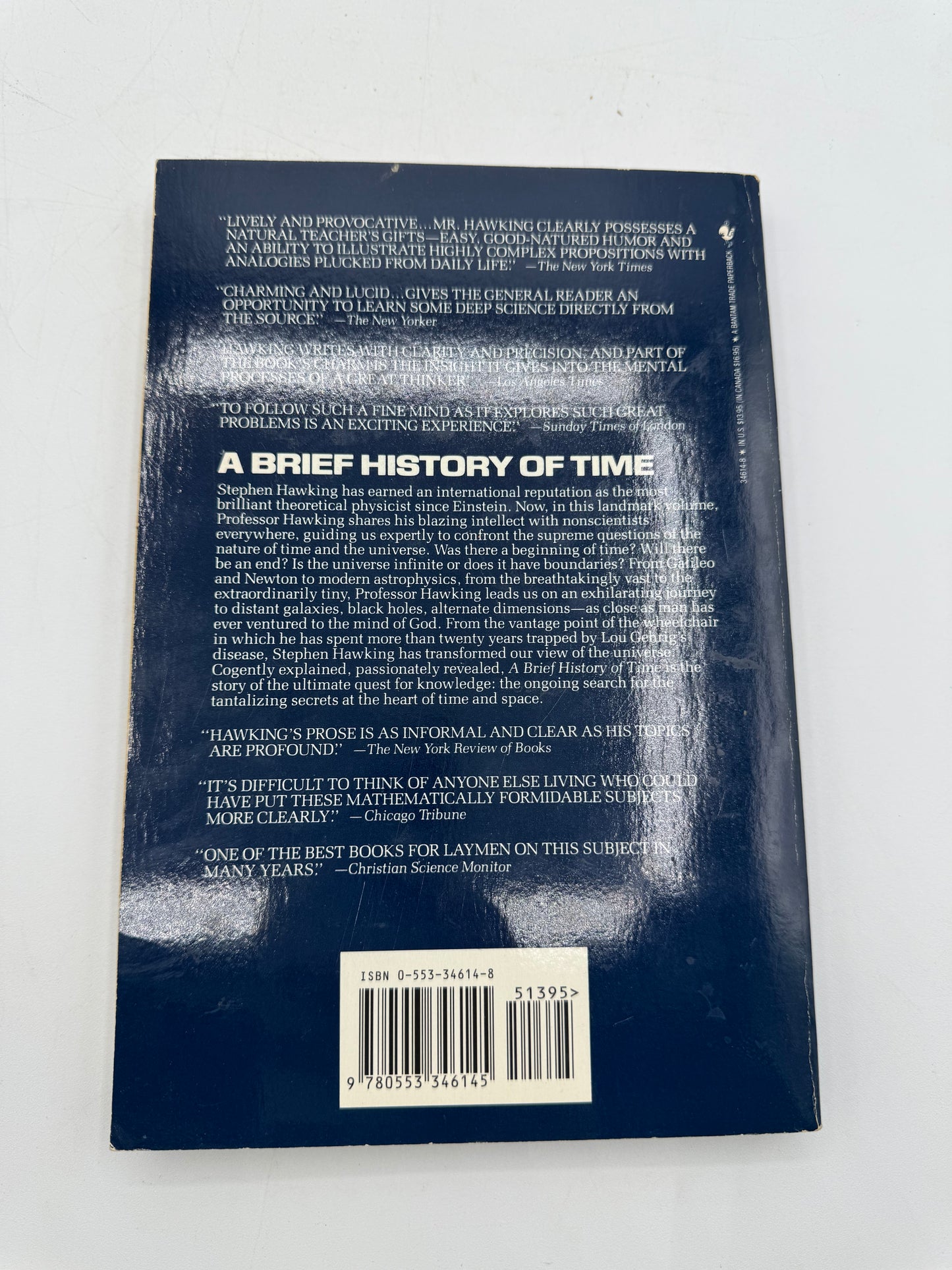 Stephen Hawking’s A Brief History of Time