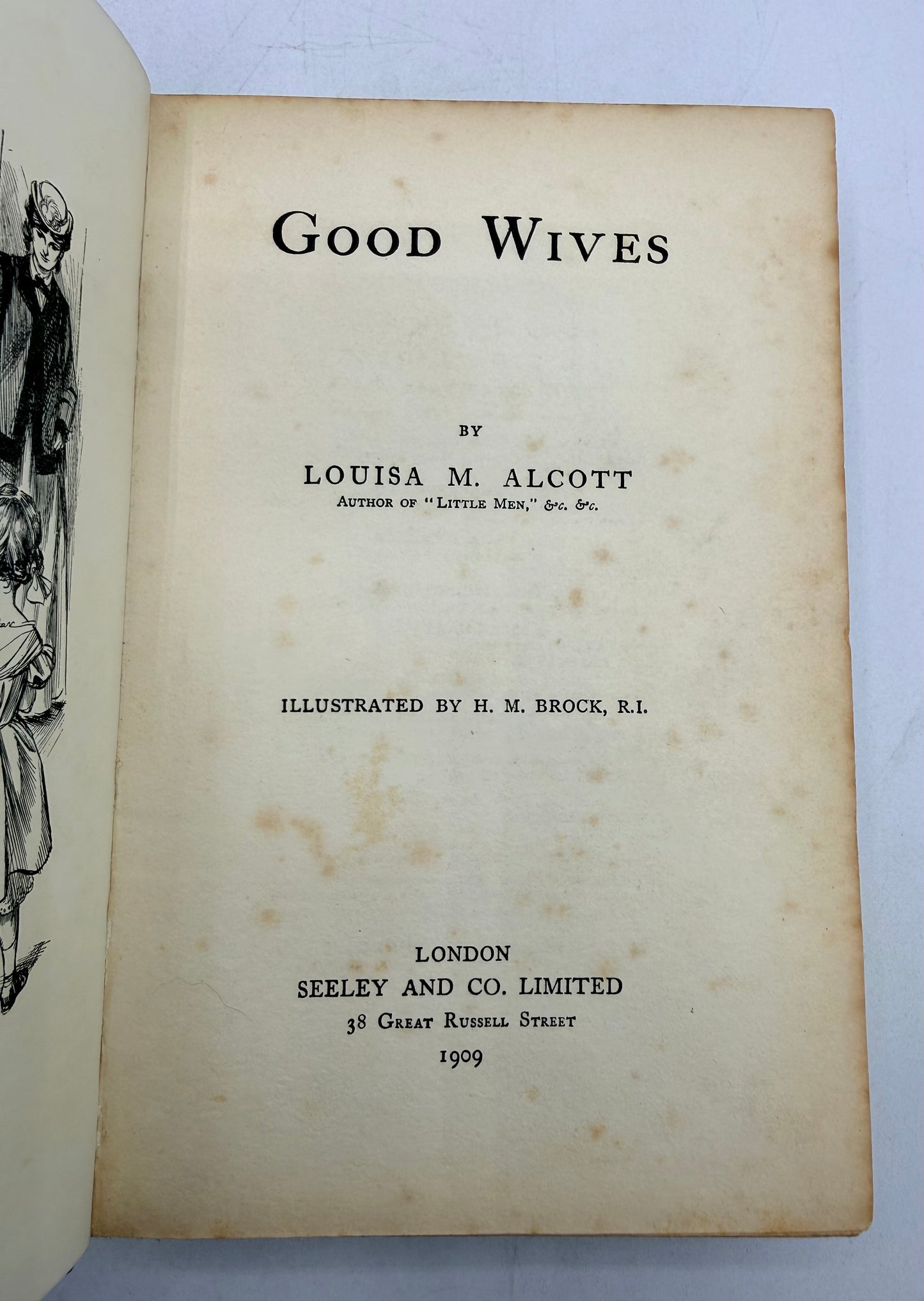 Good Wives by Louisa M Alcott, 1909