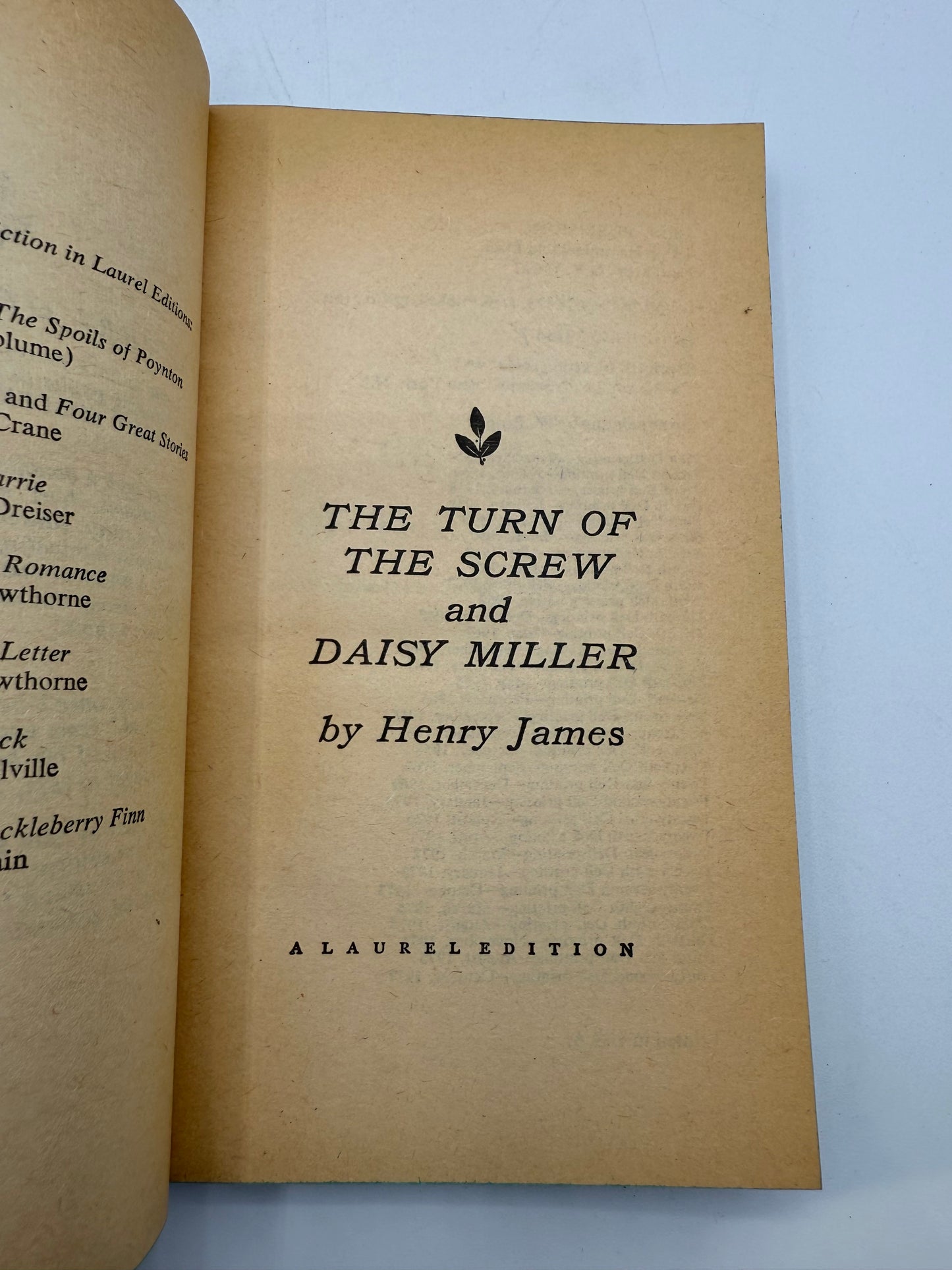 Henry James, The Turn of the Screw