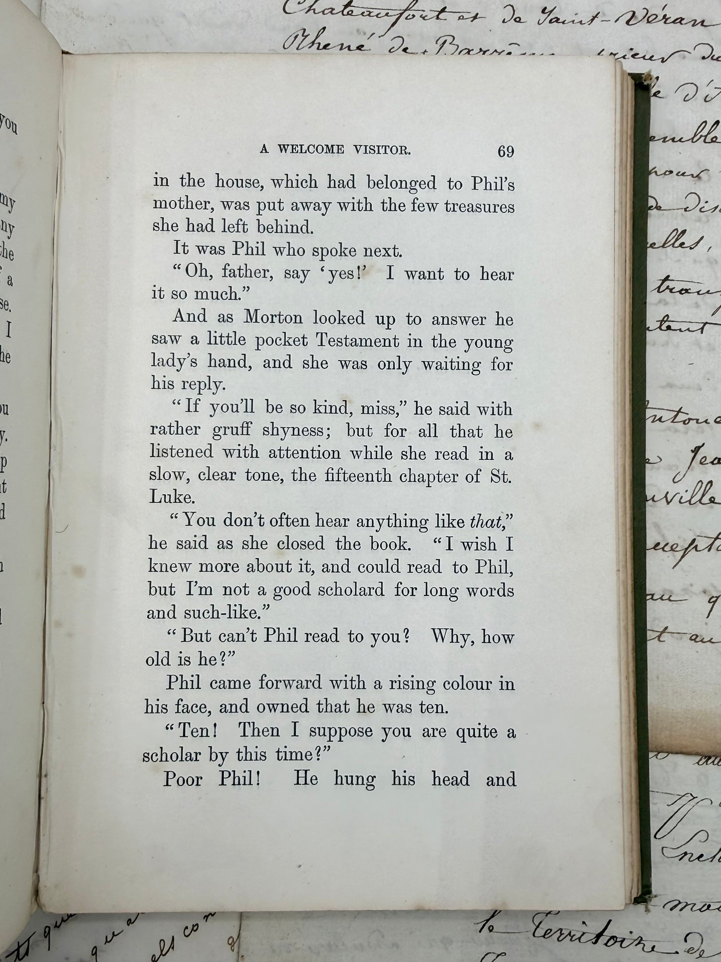 Phil and His Father by Ismay Thorn, 1900
