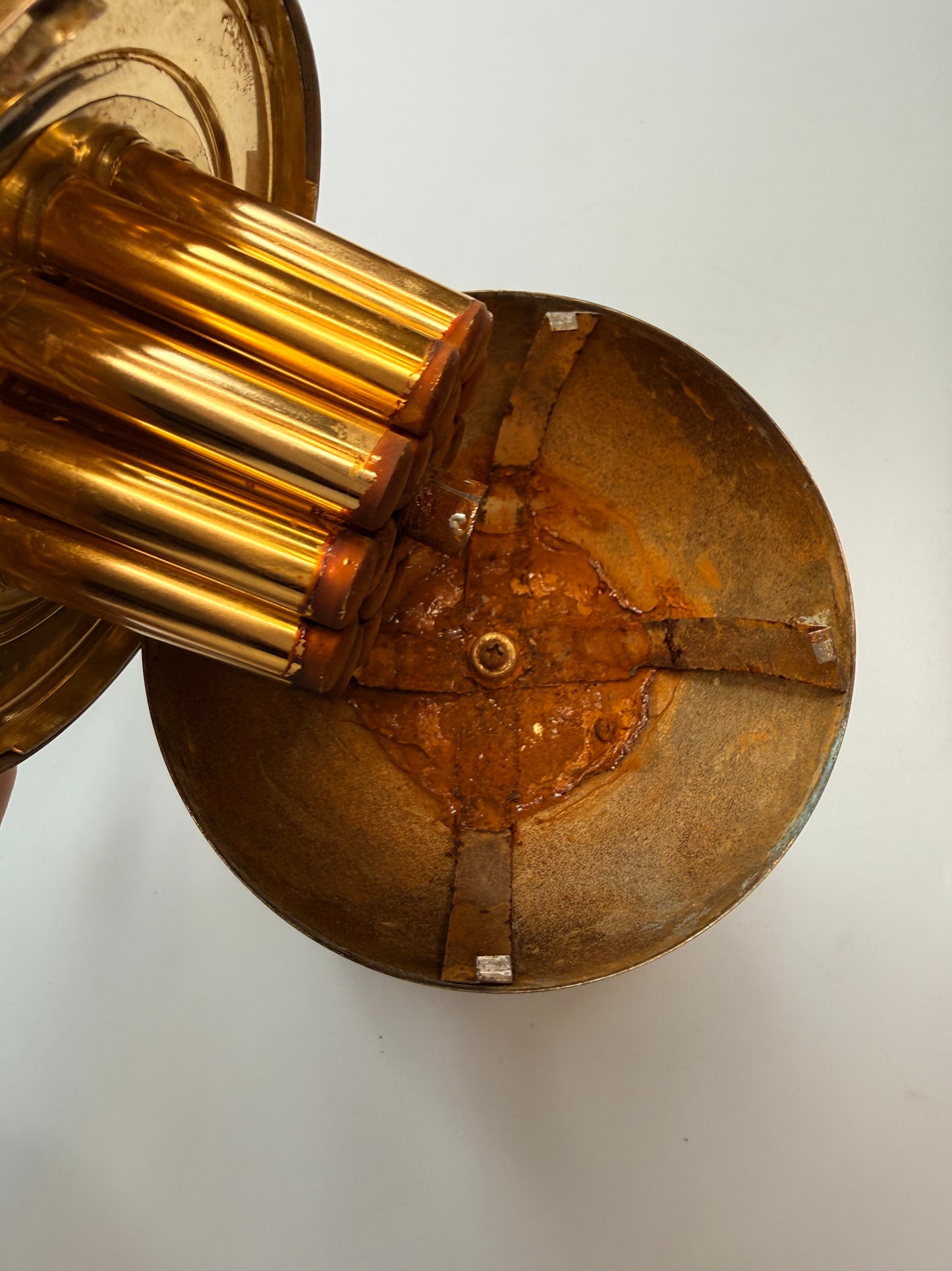 Desk Ornament Silver Globe, Former Cigarette Holder