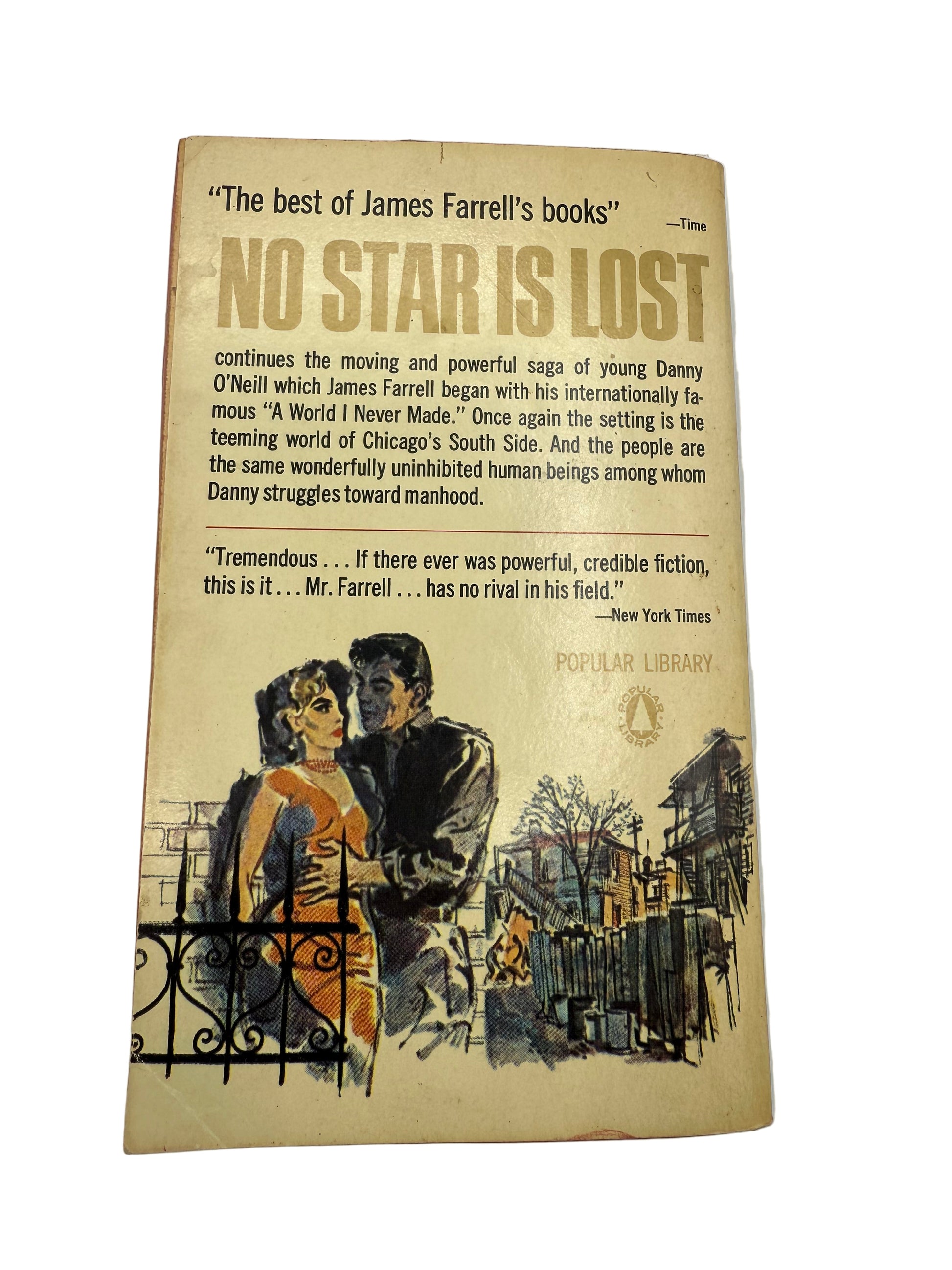 Book cover of 'No Star Is Lost' by James Farrell on a white background