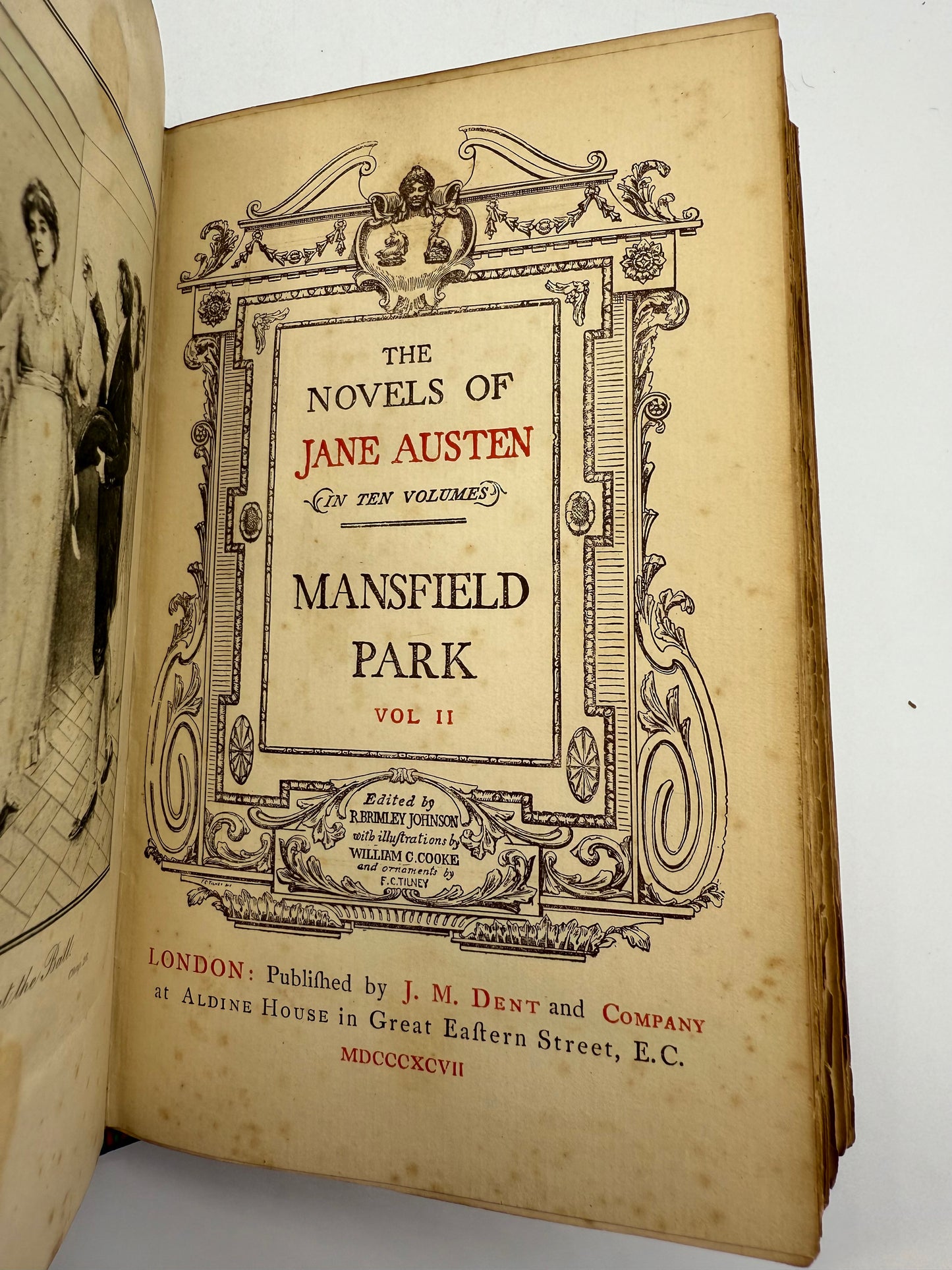 Jane Austen's Mansfield Park, Antique Edition