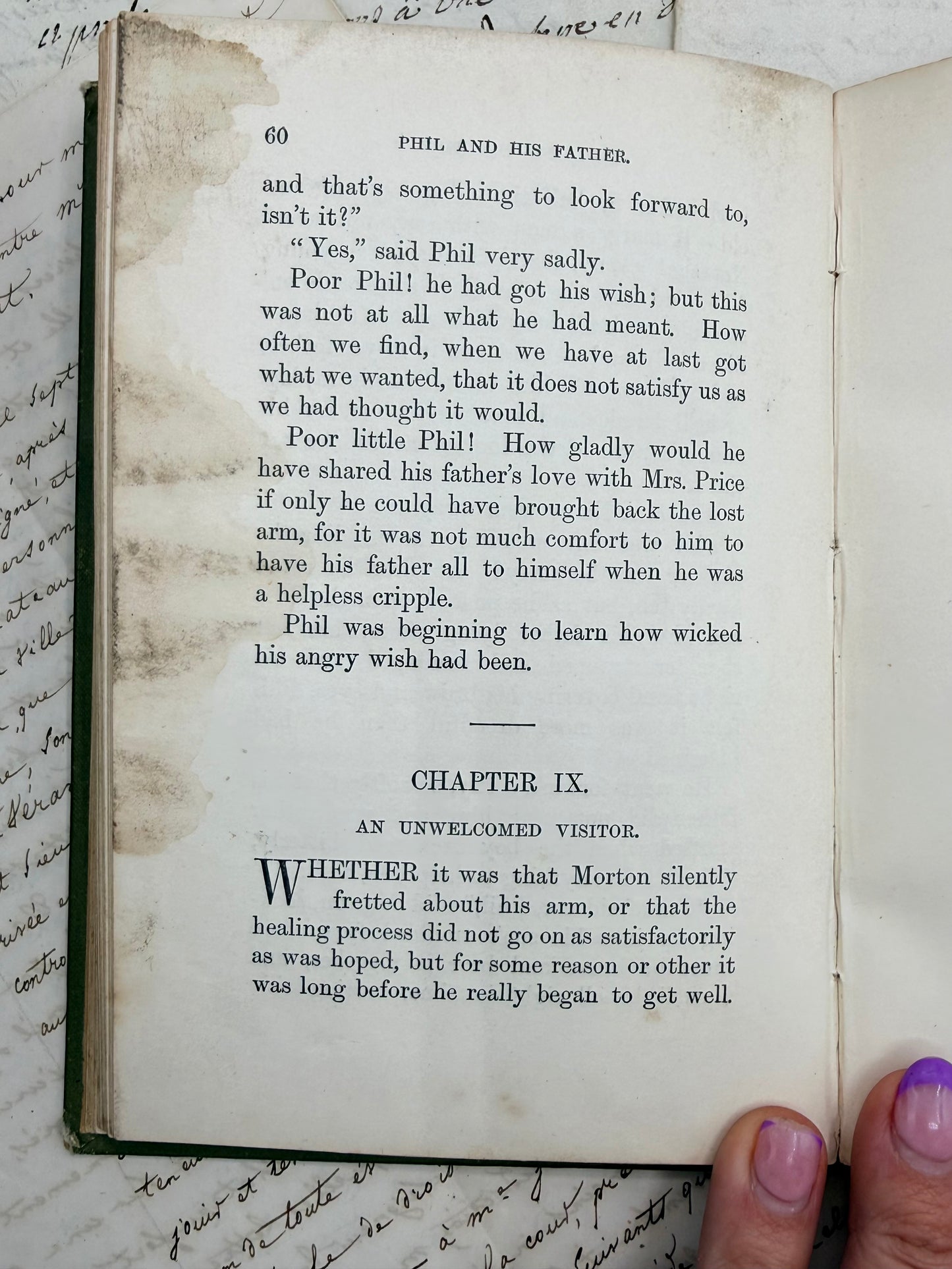 Phil and His Father by Ismay Thorn, 1900
