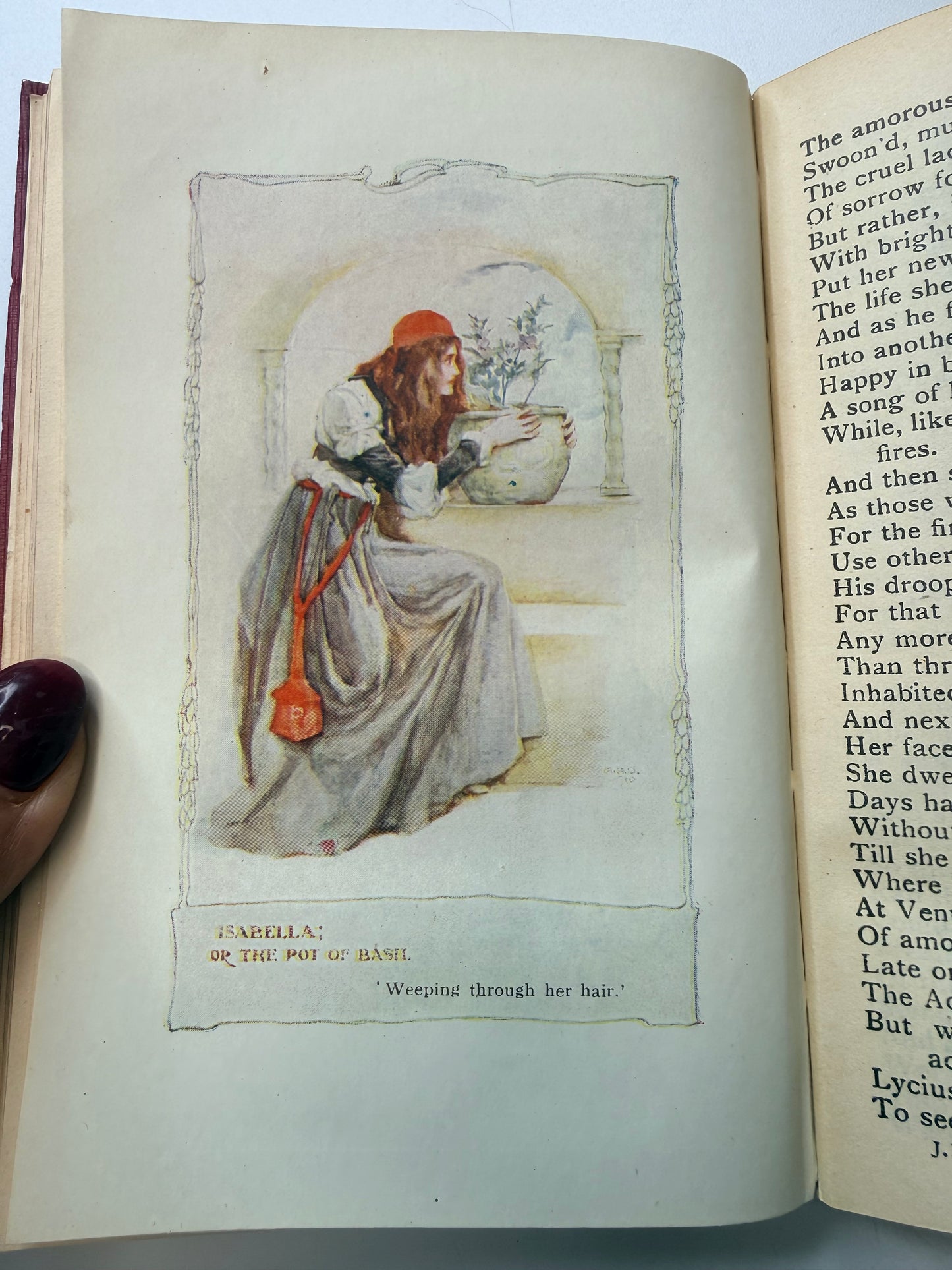 John Keats Works, Illustrated by Dixon