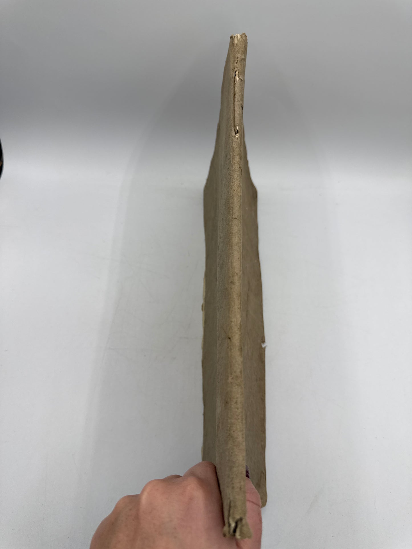 Antique French Ledger, 14" Handwritten French Paper, 1793