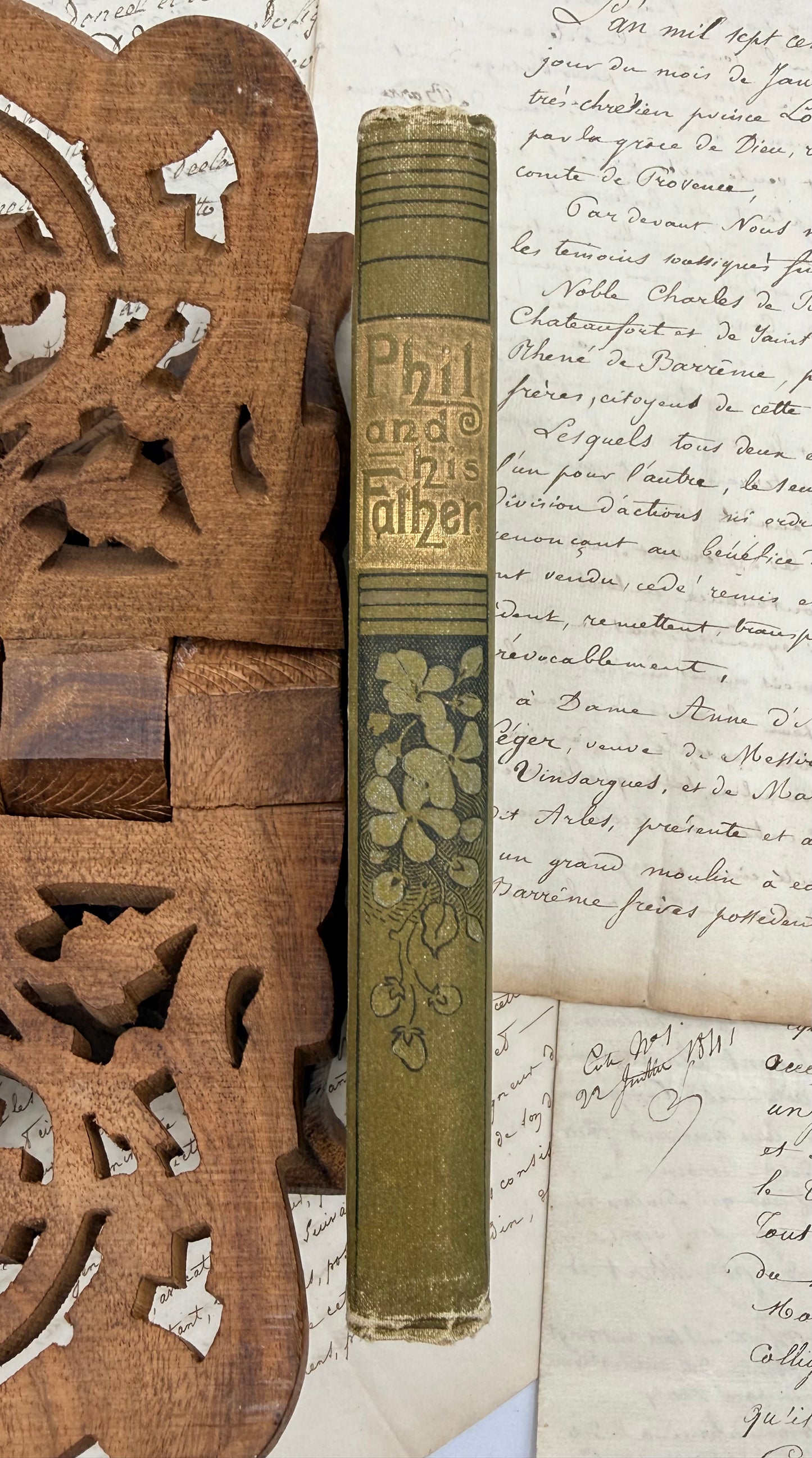 Phil and His Father by Ismay Thorn, 1900