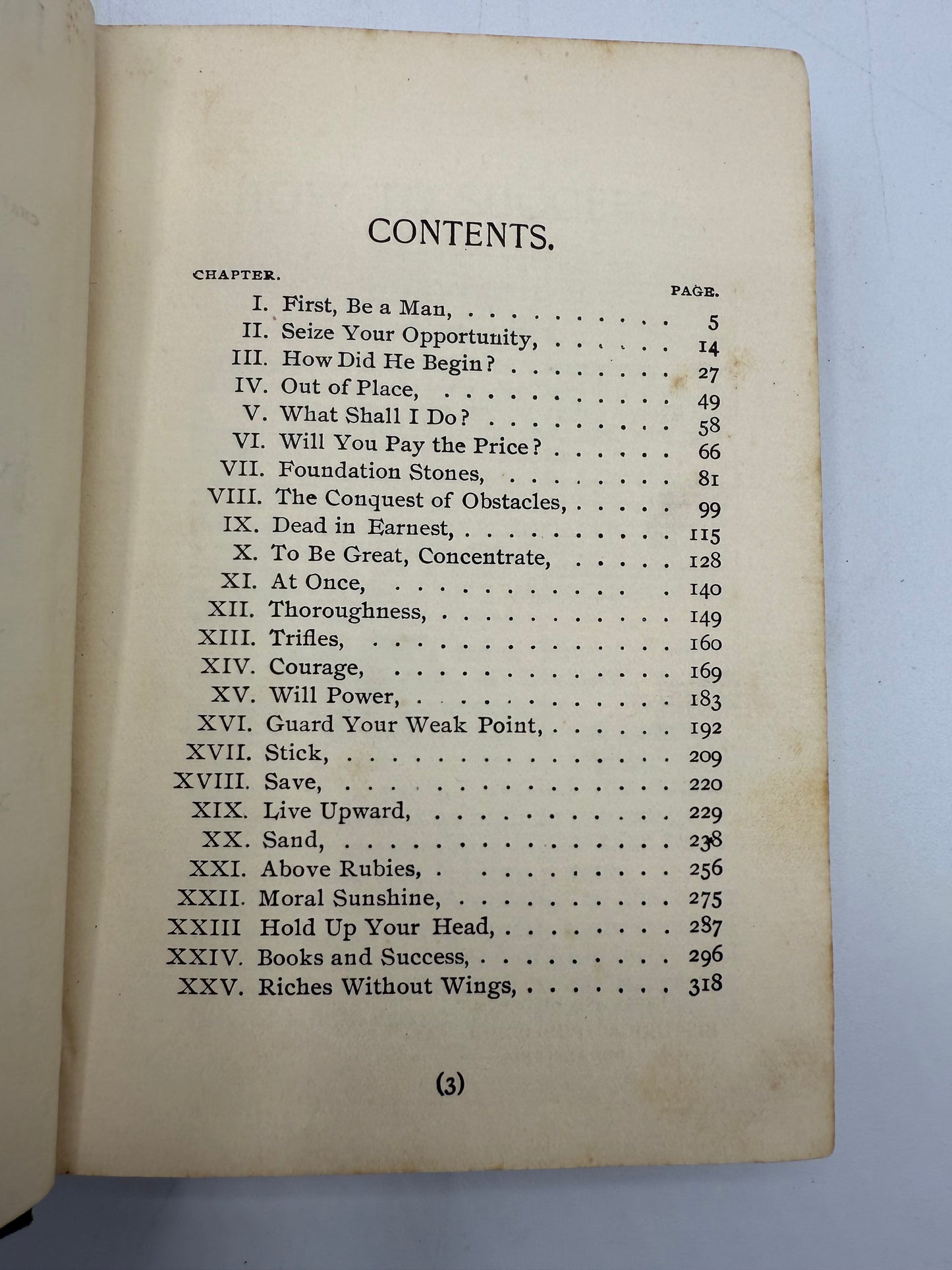 How to Succeed, Stepping Stones to Fame, 1896