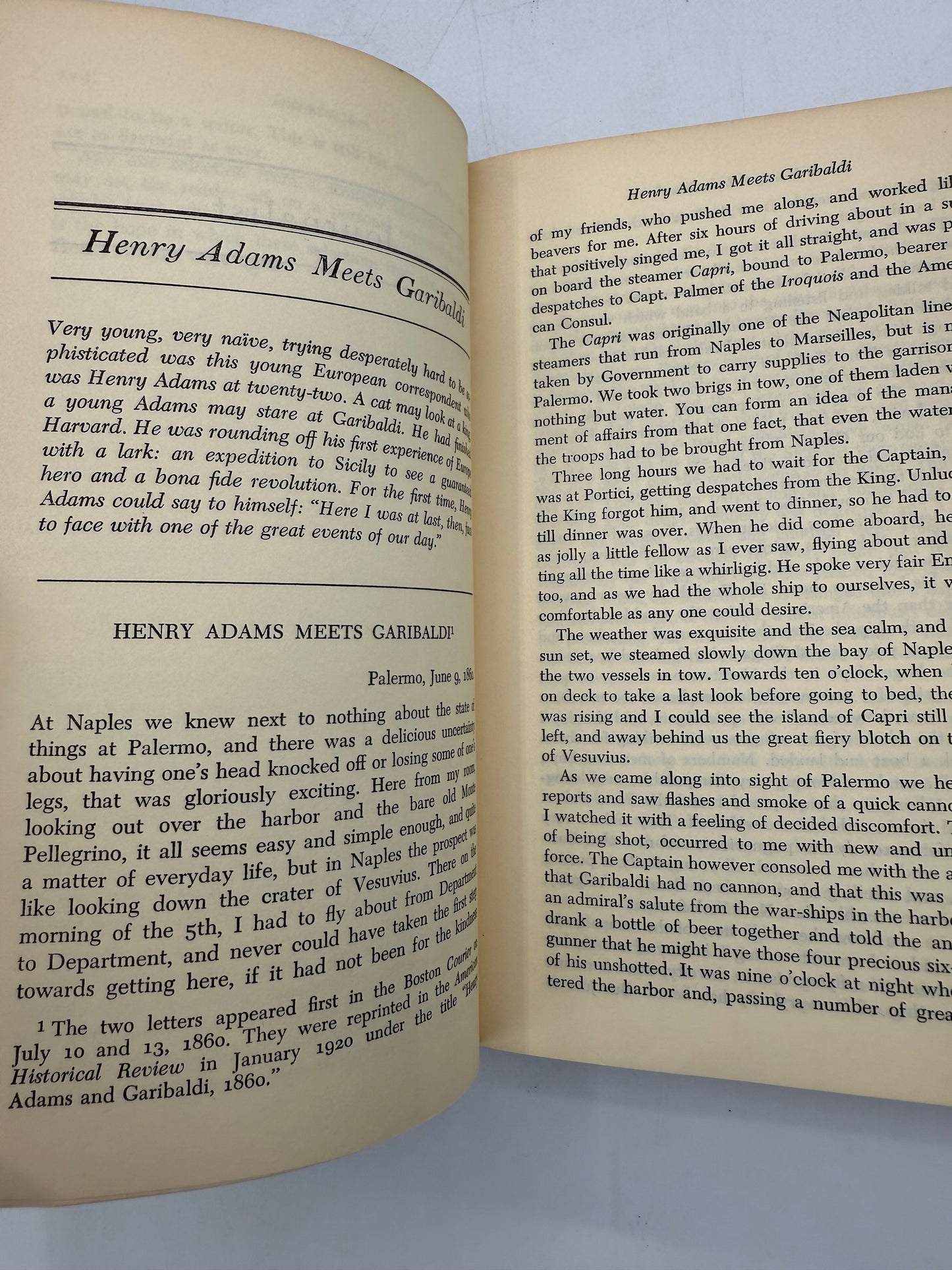 A Henry Adams Reader, 1959