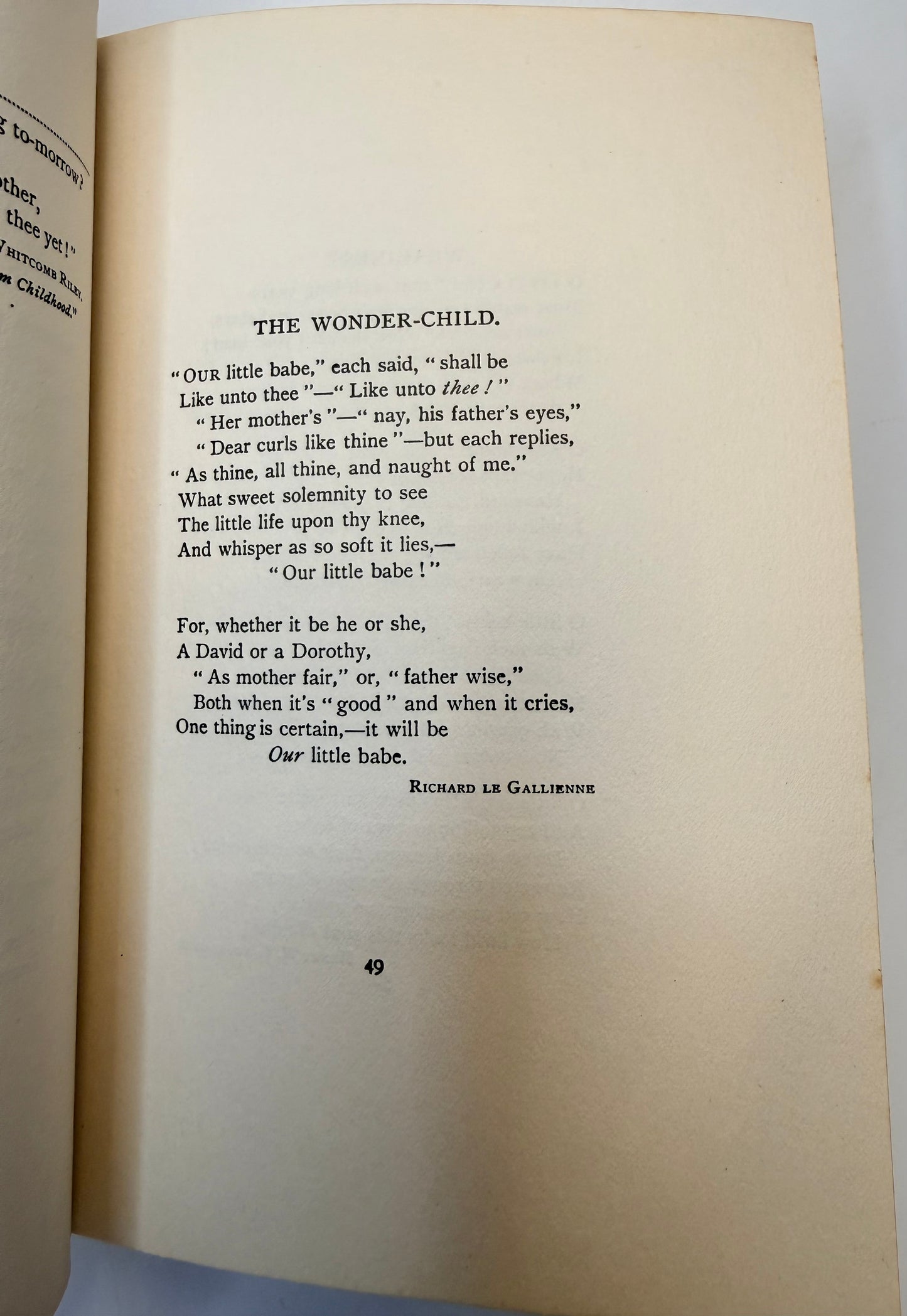 Mother Song and Child Song, Floral Book, 1898