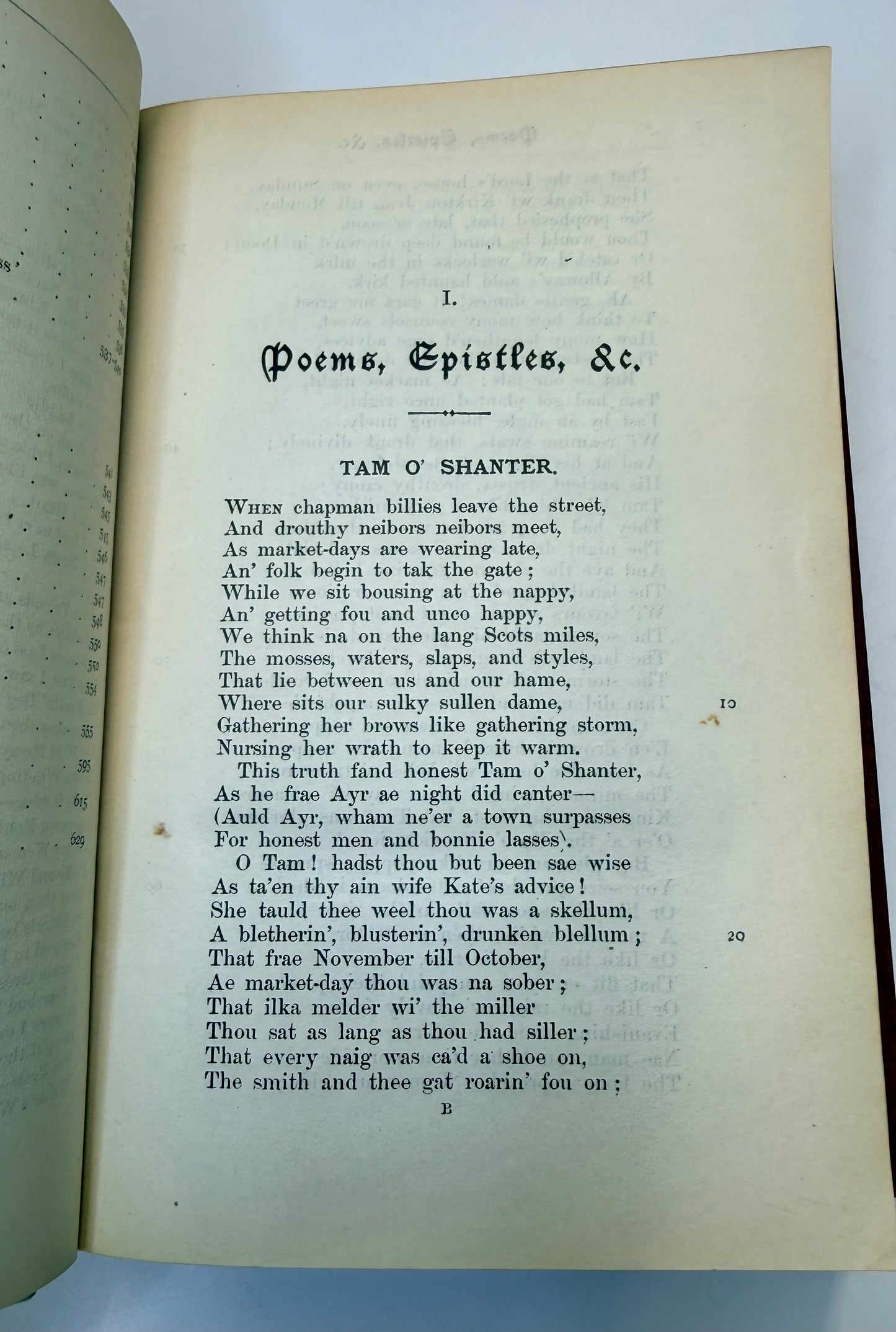 Robert Burns Poetical Works, 1906, Oxford Edition