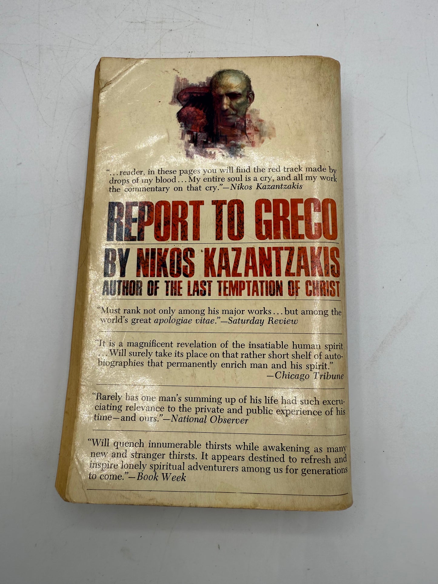 Report to Greco by Niko Kazantzakis, 1966