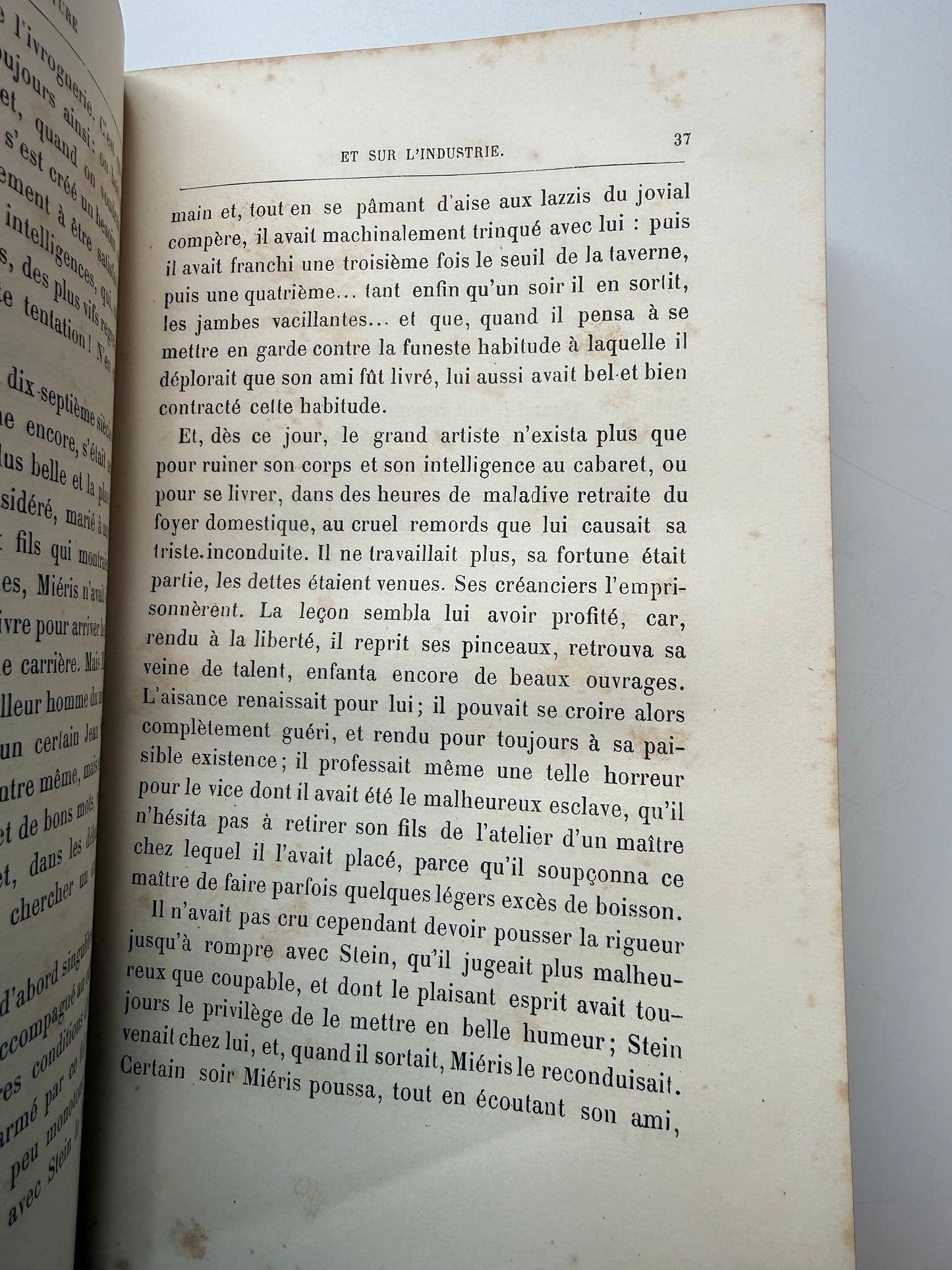 Discussions on Nature & Industry, French