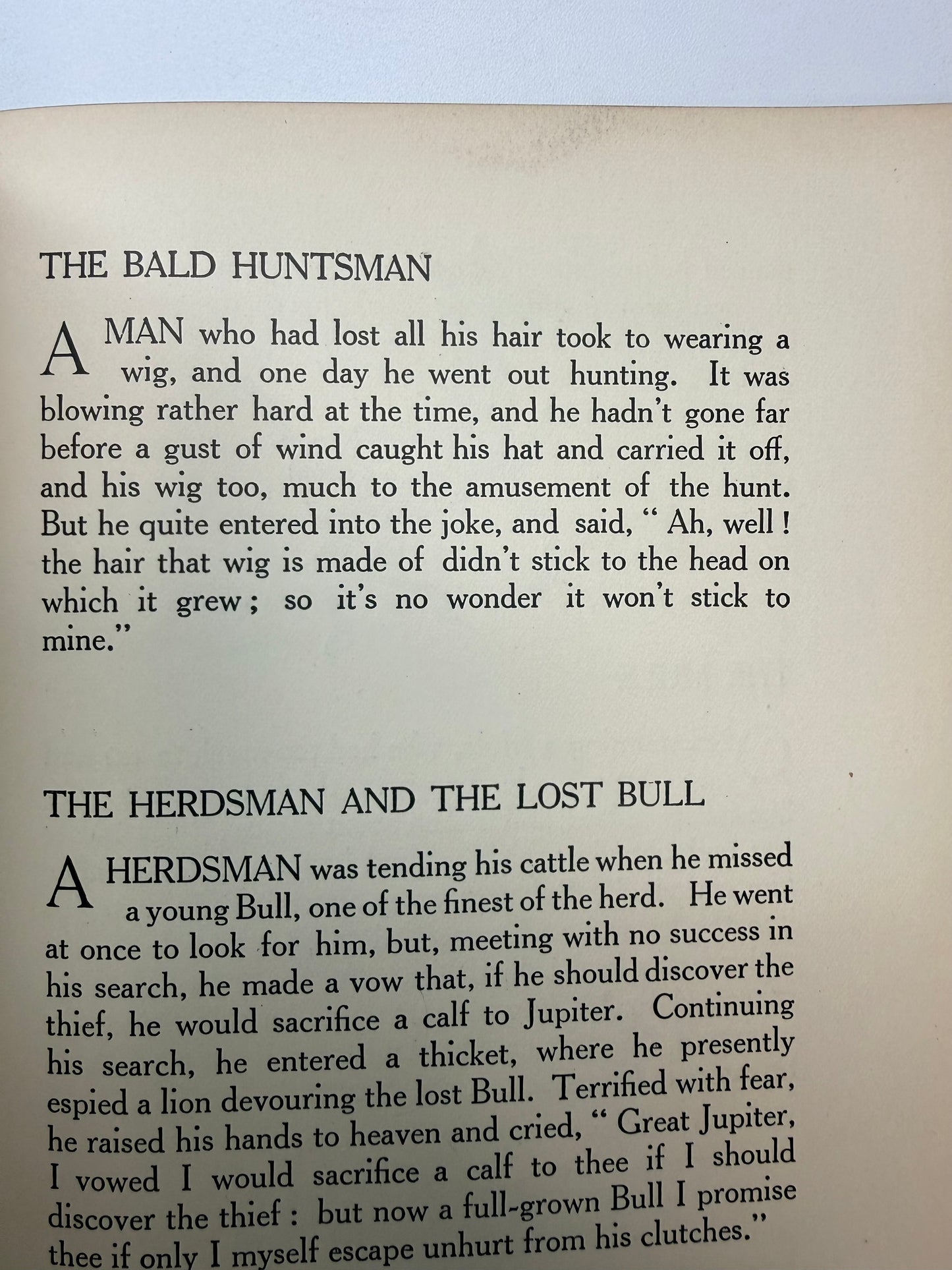 Aesop’s Fables with Illustrations by Arthur Rackham, 1912