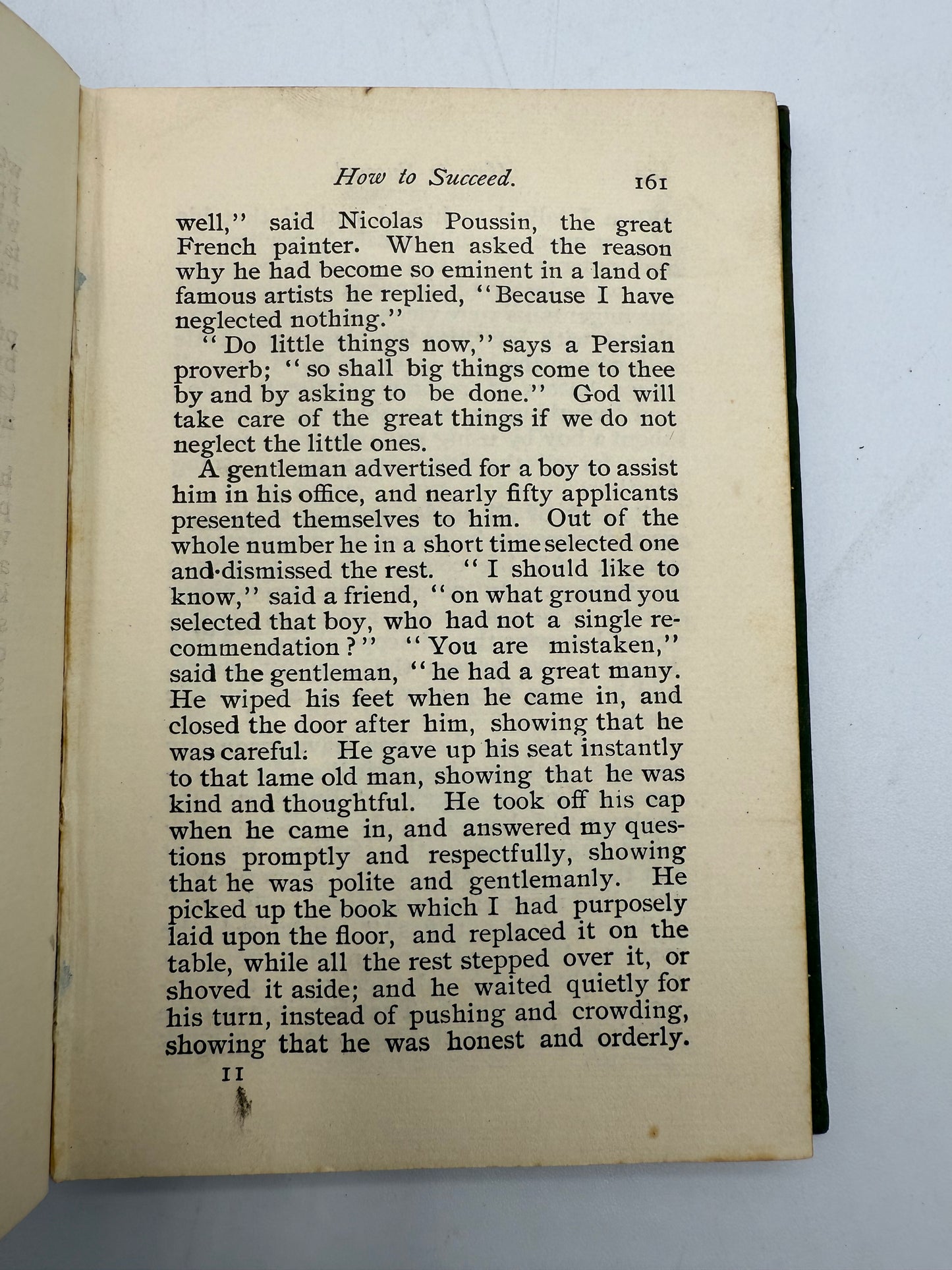 How to Succeed, Stepping Stones to Fame, 1896