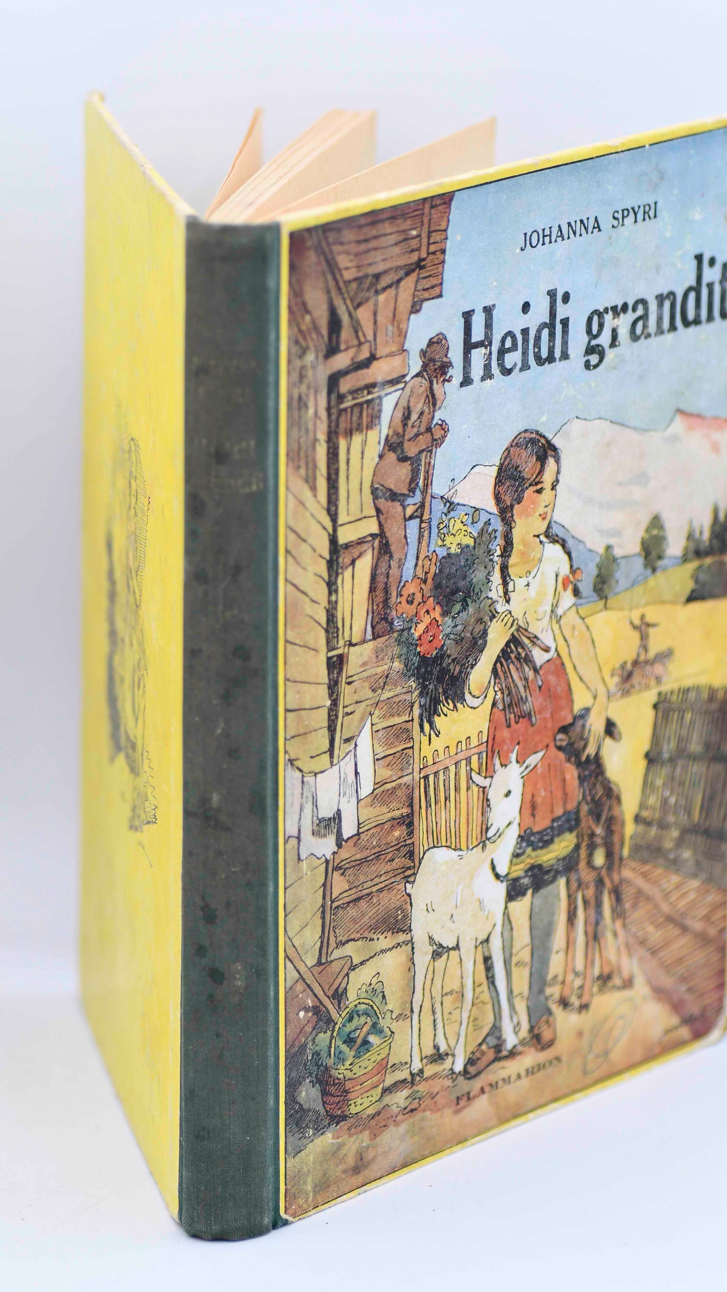 Heidi Grandit by Johanna Spyri, France, Vintage