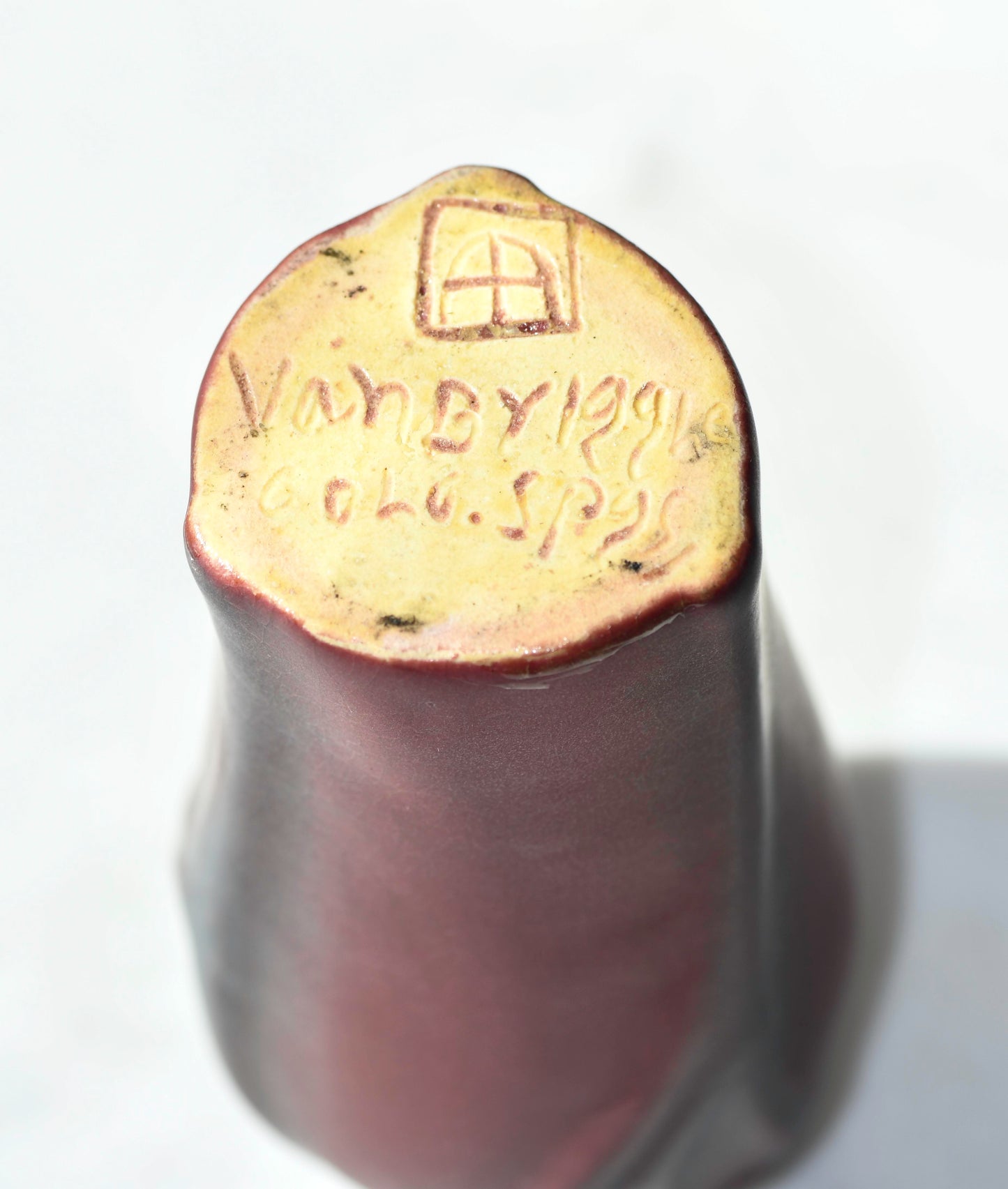 Van Briggle Mulberry Jewel Colored Vase