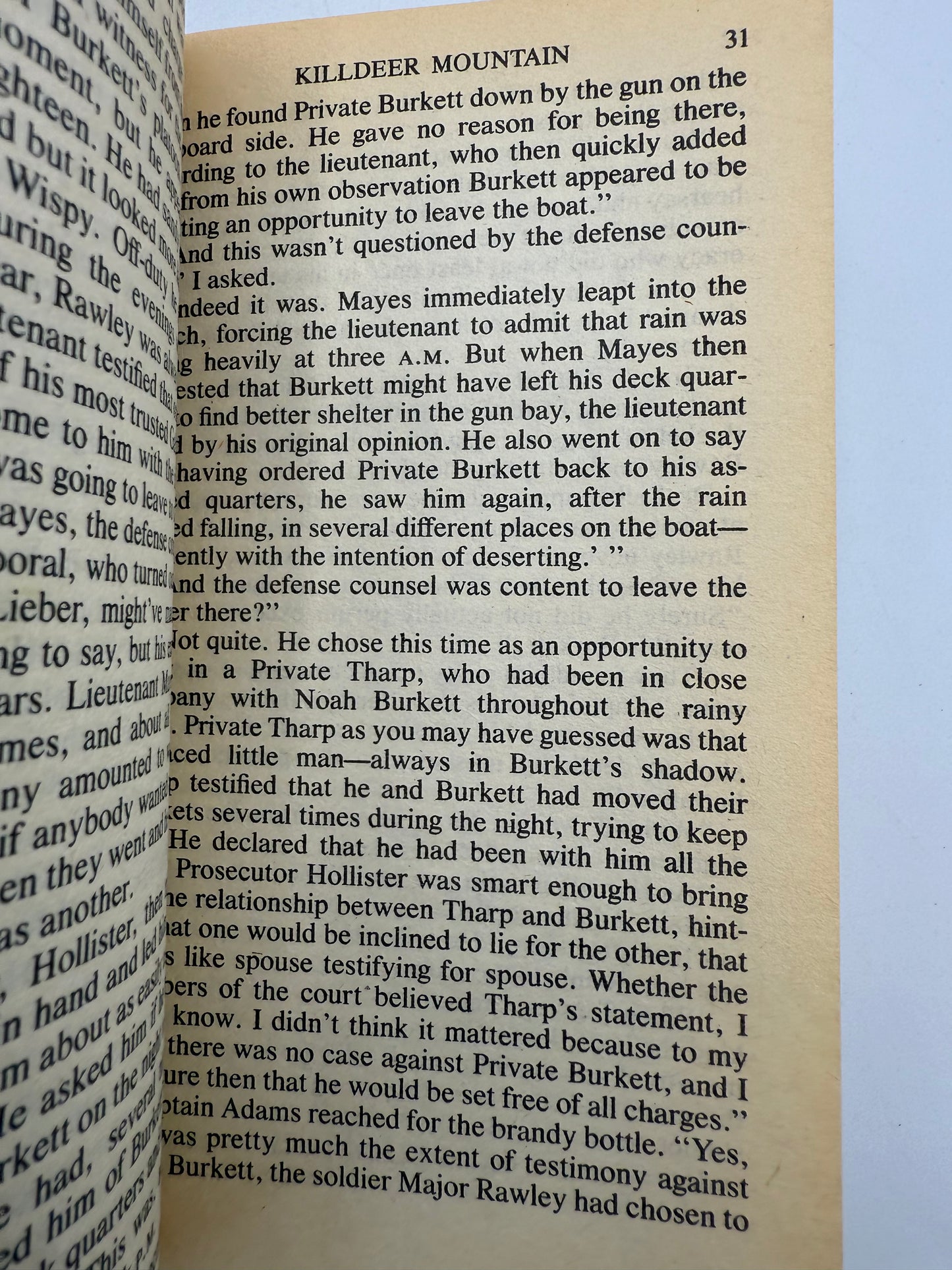 Killdeer Mountain by Dee Brown, 1984